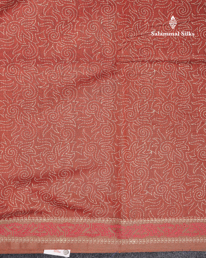 Beautiful Peacock Blue Printed Cotton Mix Saree With Contrast Grey Embroidery Border