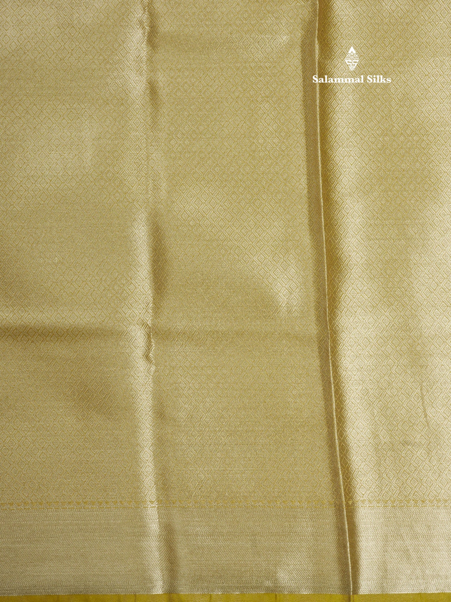 Beautiful Parrot Green Grand Tissue Banaras Fancy Saree With Self Border