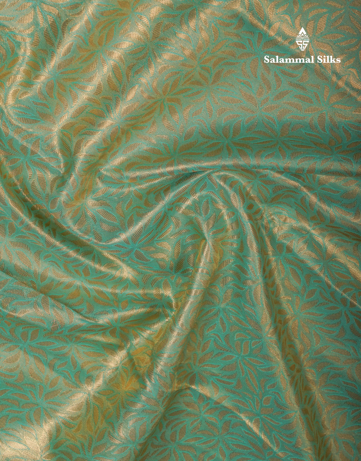 Beautiful Light Rexona Green Tissue Semi Silk Saree With Contrast Pink Border