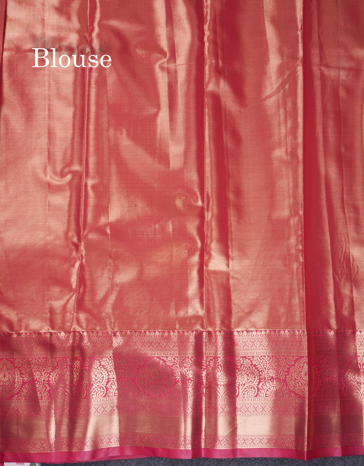 Beautiful Light Rexona Green Tissue Semi Silk Saree With Contrast Pink Border