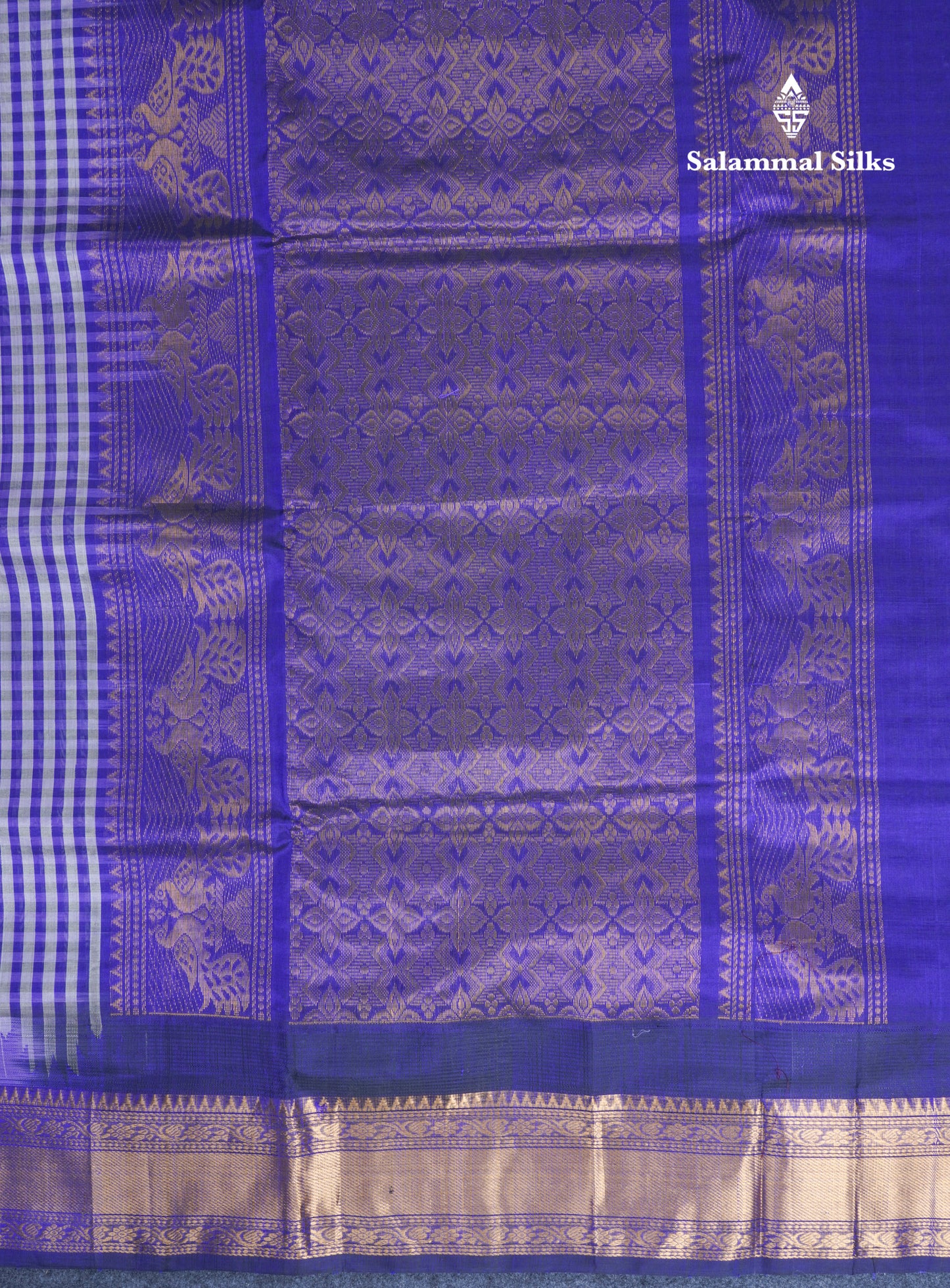 Beautiful Paalum Pazham Checks Handloom Pure Silk Cotton Saree With Traditional Evening Morning Border