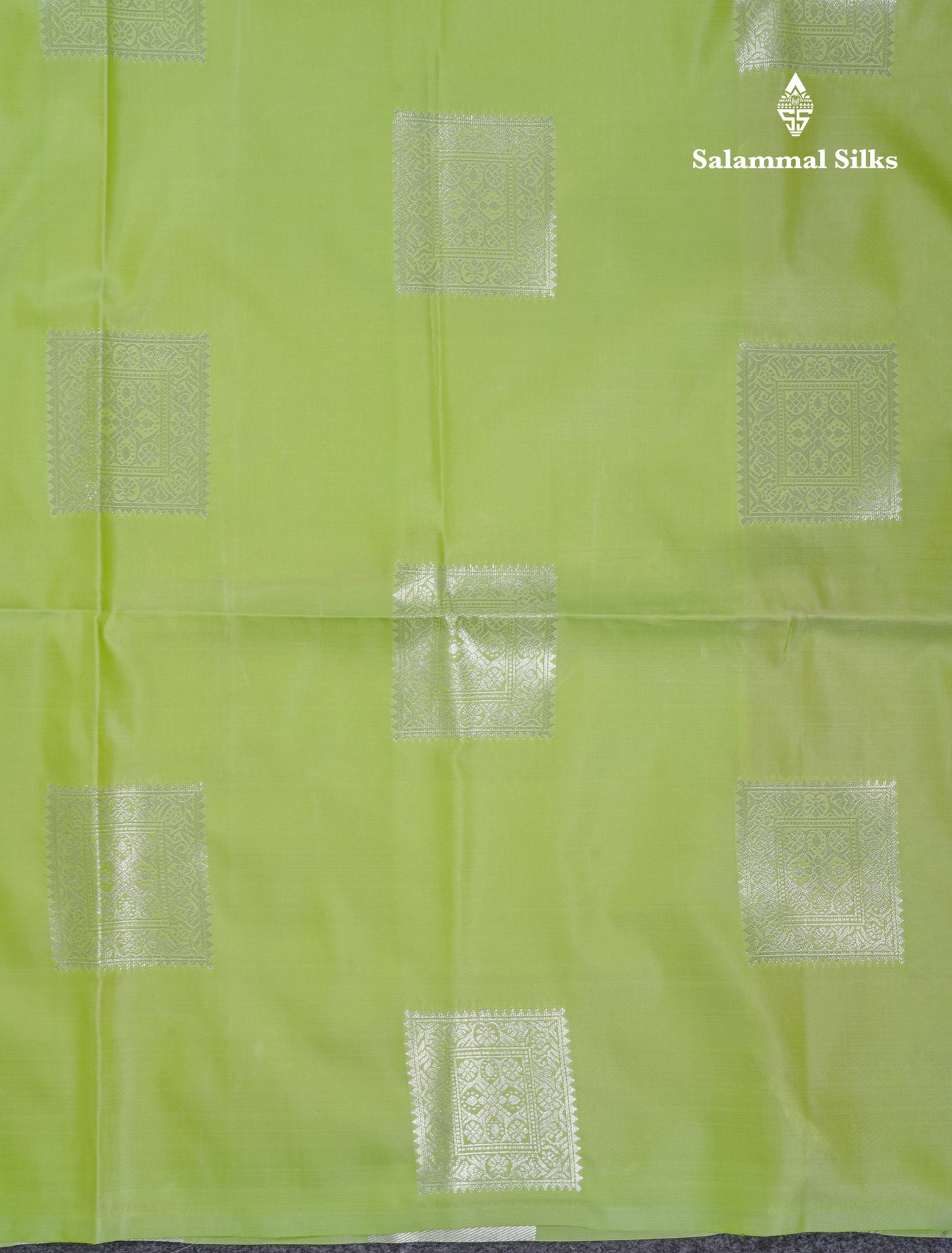 Beautiful Parrot Green Semi Soft Silk Saree With Contrast Lavender Blouse