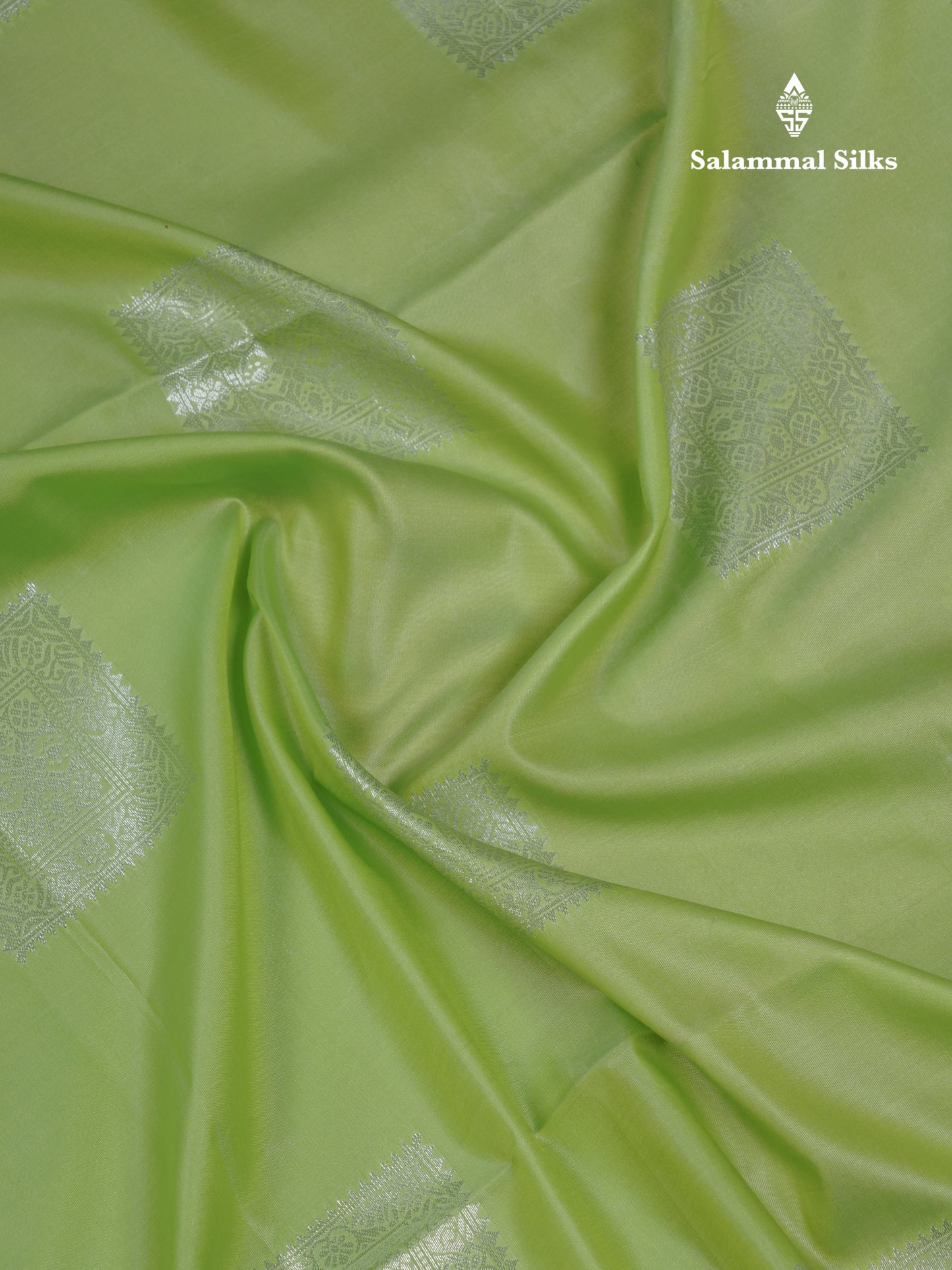 Beautiful Parrot Green Semi Soft Silk Saree With Contrast Lavender Blouse