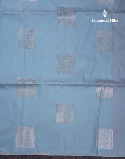 Beautiful Parrot Green Semi Soft Silk Saree With Contrast Lavender Blouse