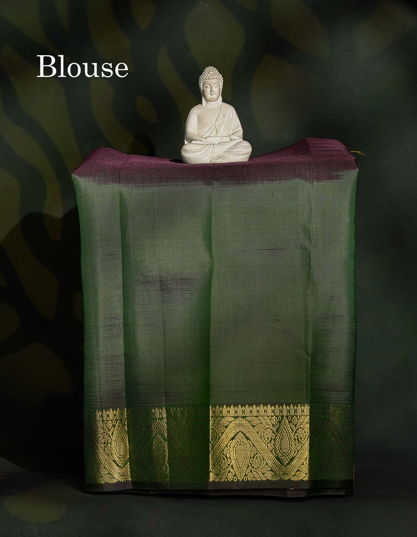 Pure Silk Pattu Pavadai - Manthulir Green Colour Body Butta With Dark Magenta Border | 0-2 Years