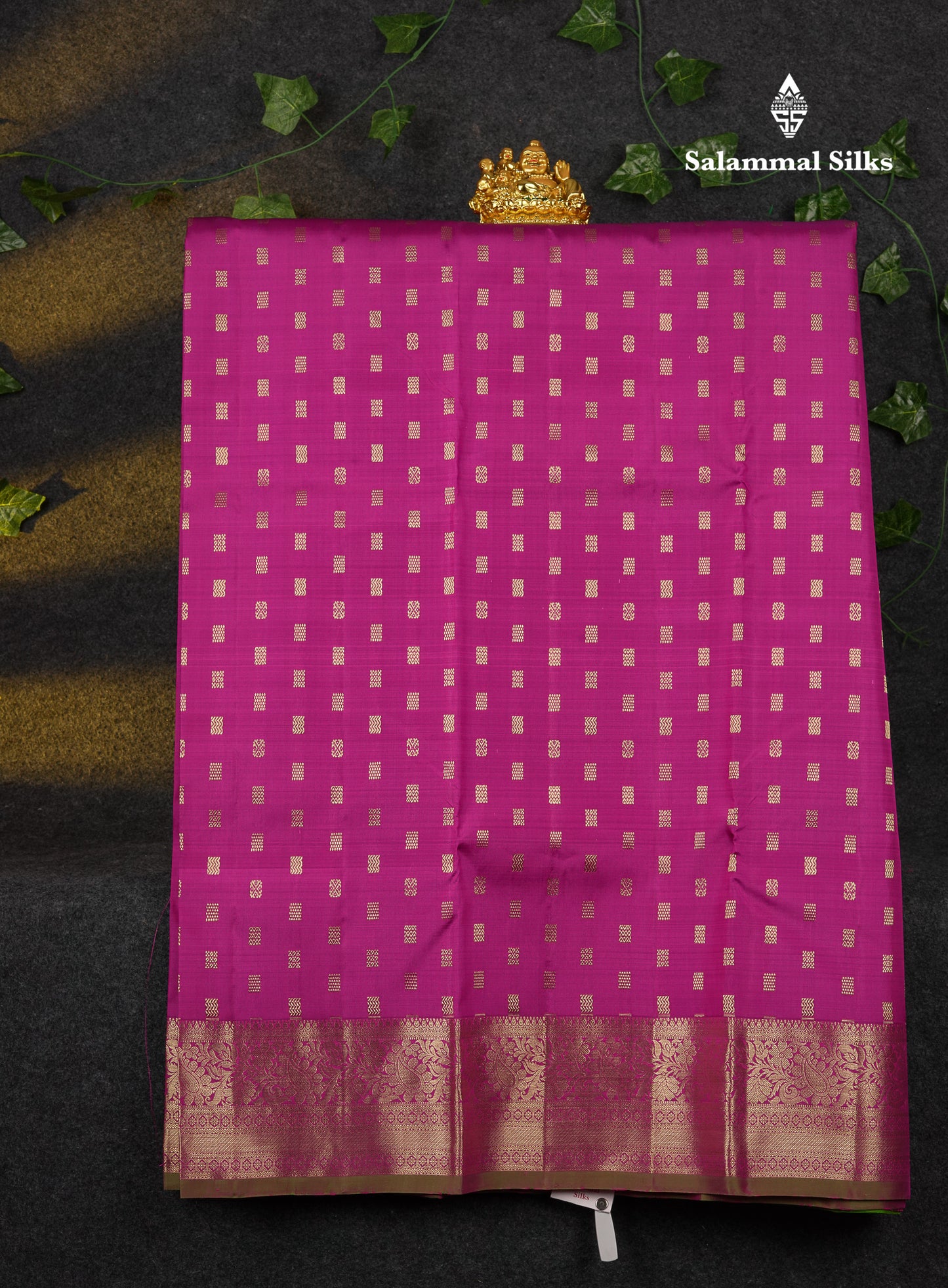 Beautiful Pure Silk Pattu Pavadai (Light Pink) With Contrast Light Peach Blouse 45"