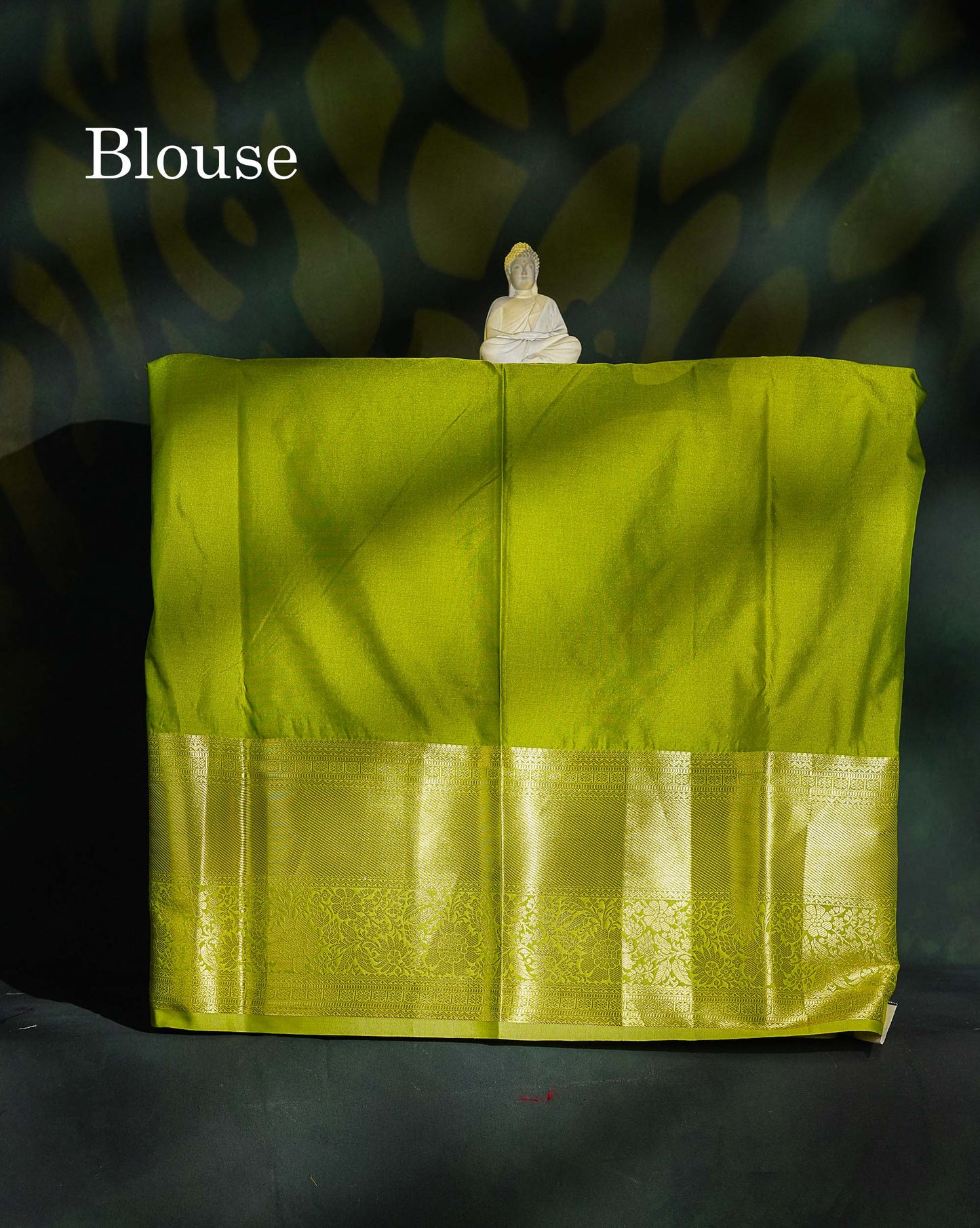 Semi Silk Pattu Pavadai - Redish Pink With Parrot Green Blouse | 9+ Years