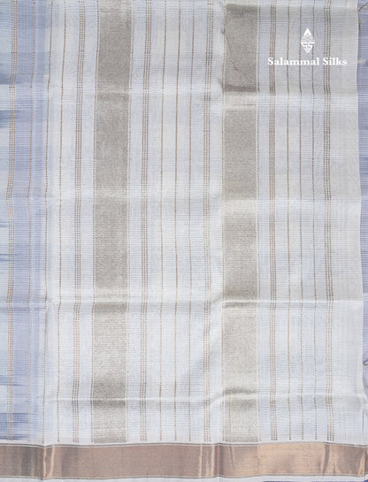 Beautiful Paalum Pazham Checks Handloom Pure Silk Cotton Saree With Contrast Half White Blouse