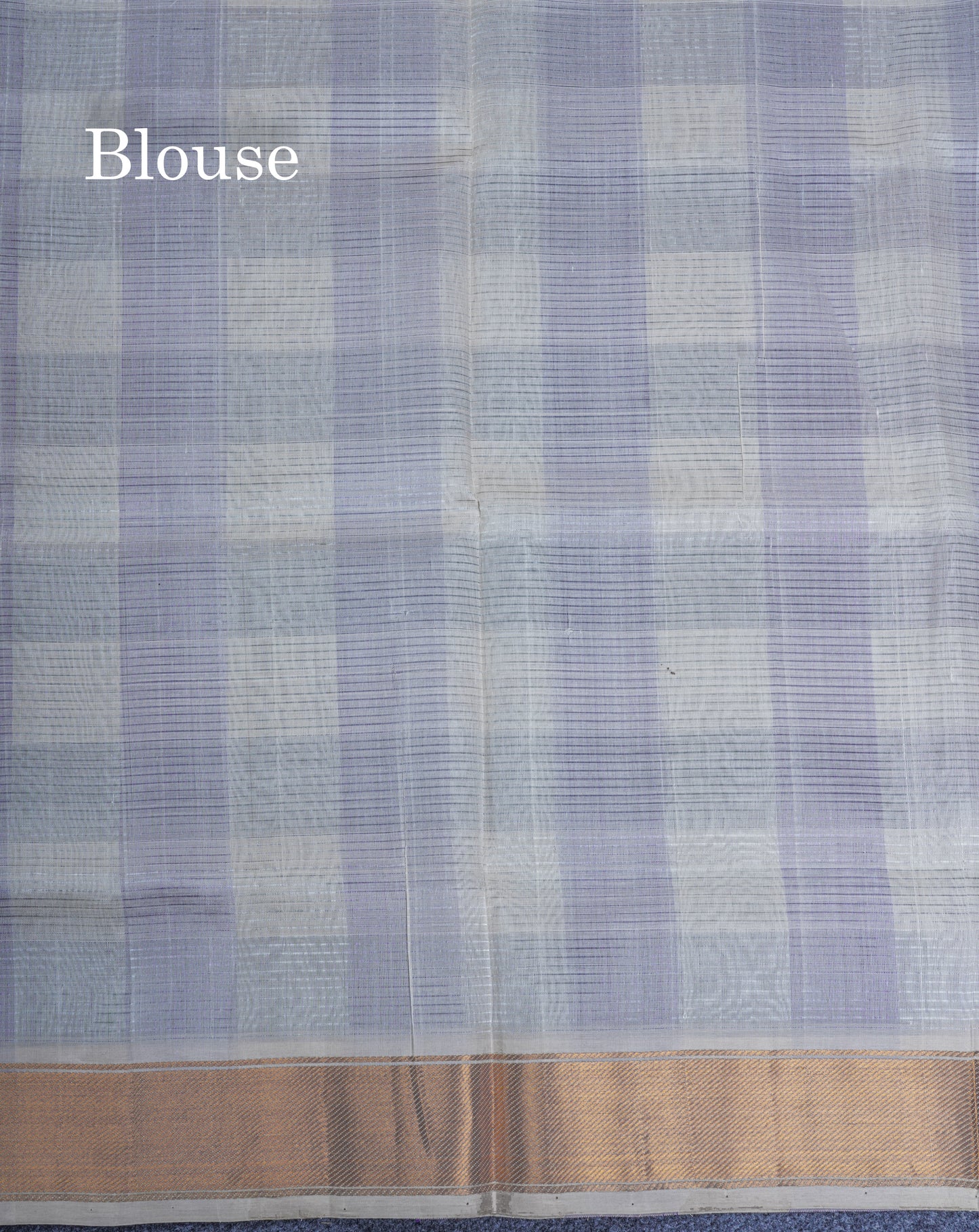 Beautiful Paalum Pazham Checks Handloom Pure Silk Cotton Saree With Contrast Half White Blouse