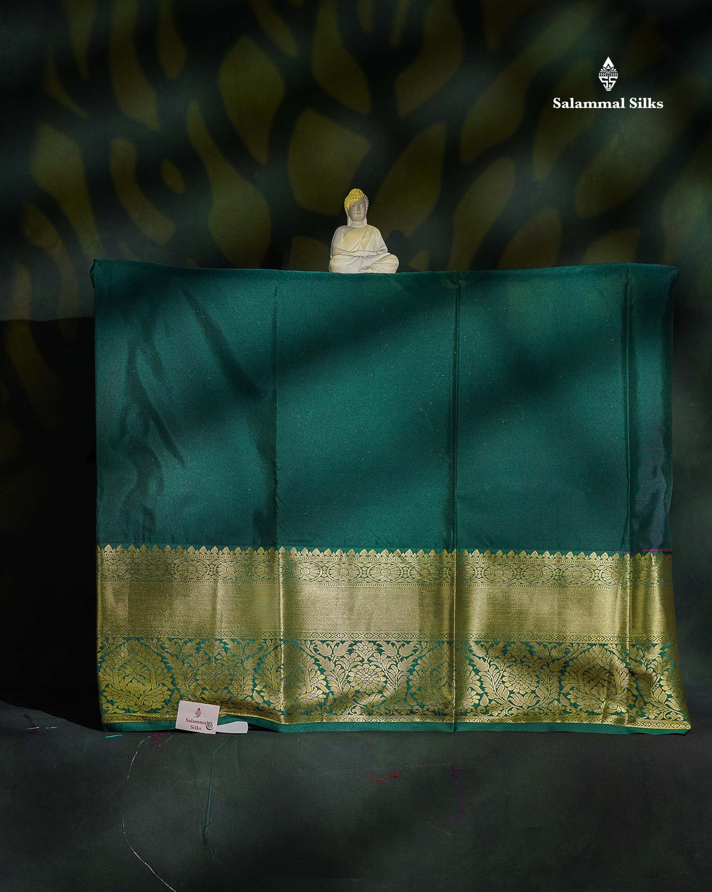 Semi Silk Pattu Pavadai - Pink With Green Blouse | 9+ Years