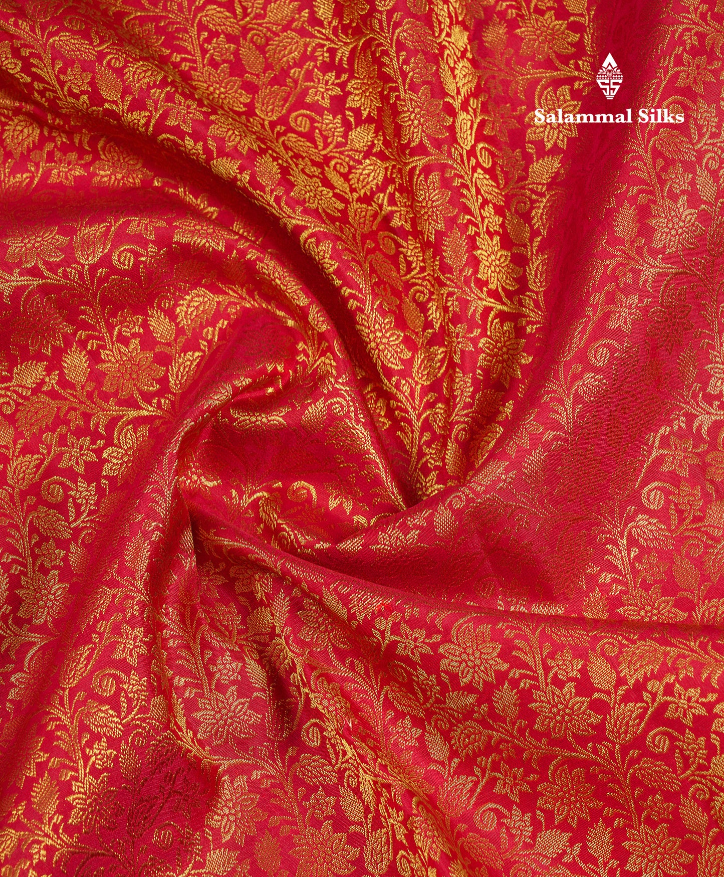 Beautiful Redish Maroon Bridal Pure Kanjivaram Silk Saree With Traditional Border