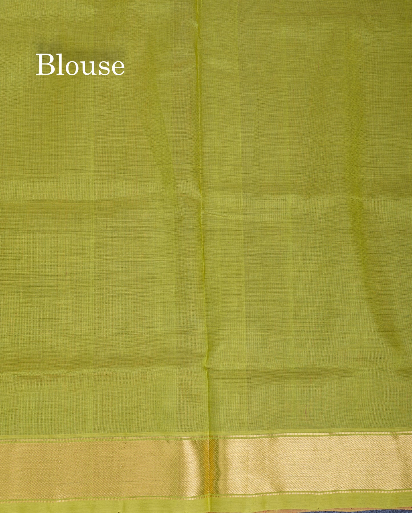 Dark Maroon Plain Pure Silk Cotton Saree With Contrast Parrot Green Blouse