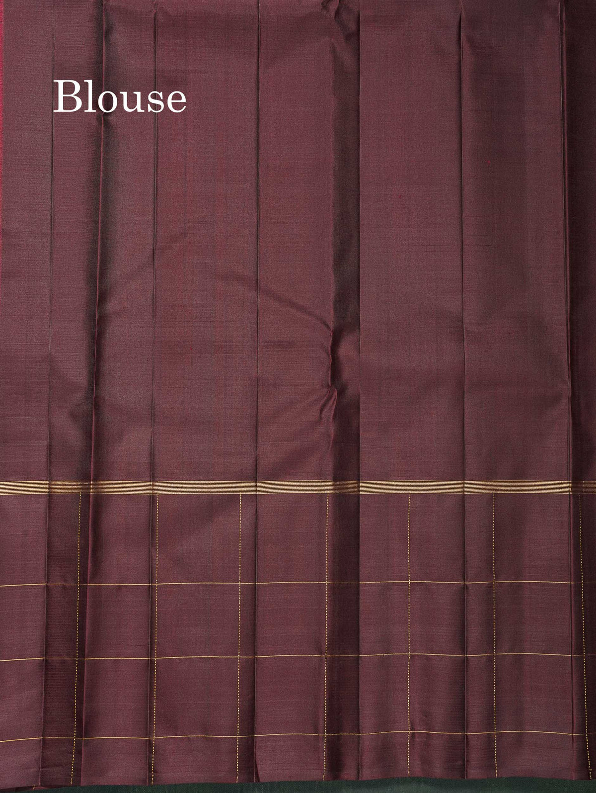 Pure Kanjivaram Silk Saree - Light Chocolate Brown Colour Body With Contrast Dark Brown Border