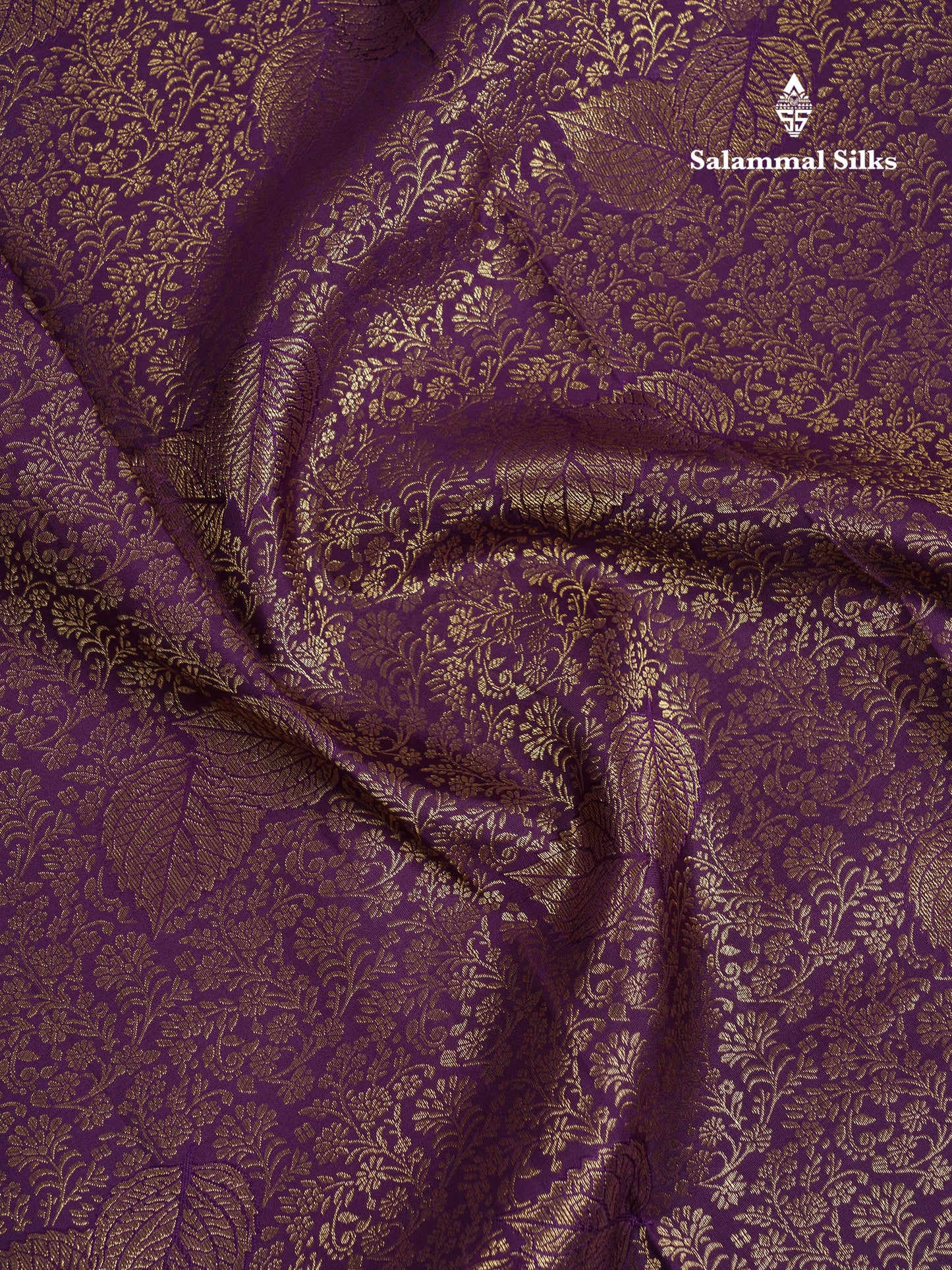 Beautiful Dark Purple Bridal Pure Kanjivaram Silk Saree With Contrast Light Pink Traditional Border
