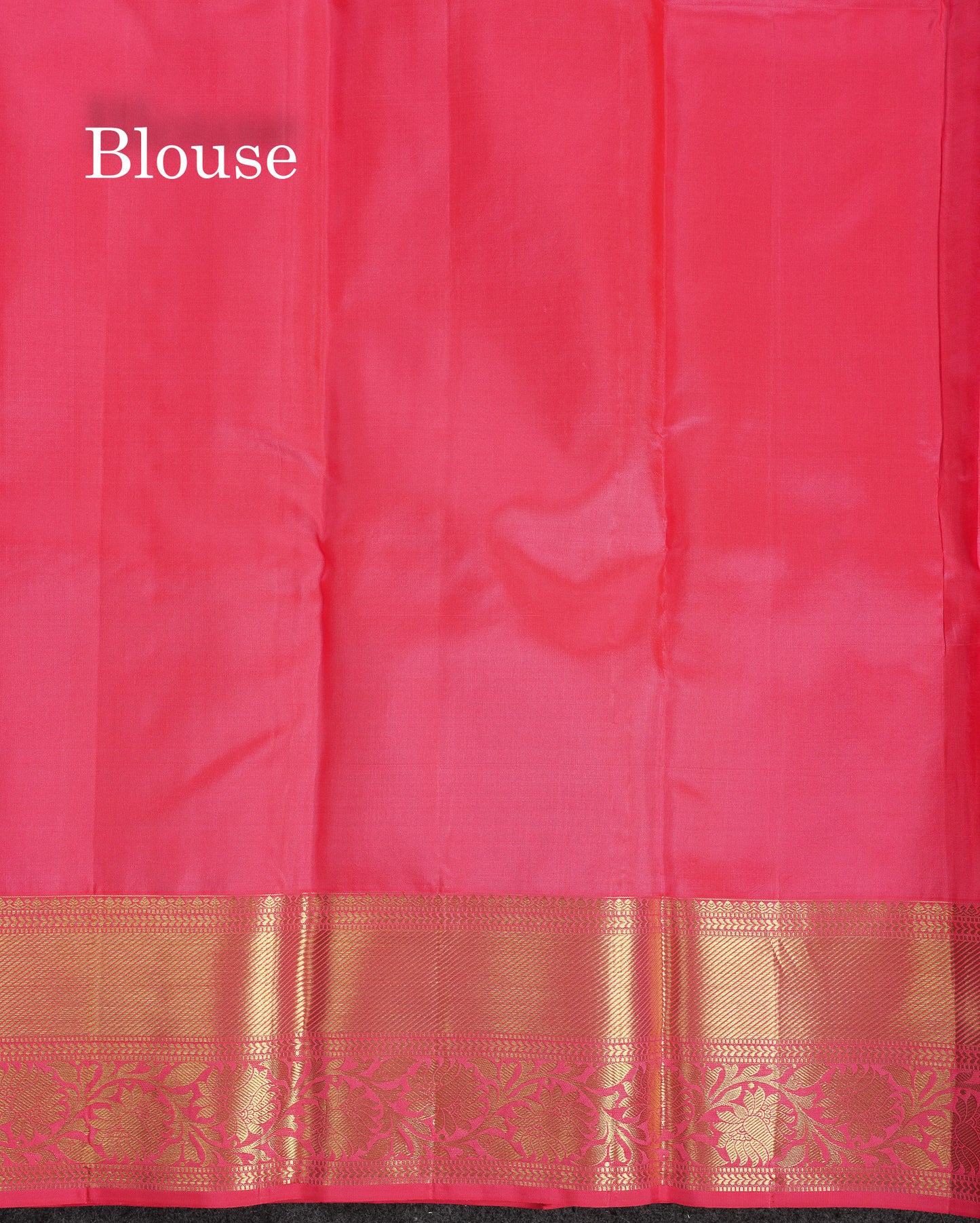 Beautiful Pinkish Peach Bridal Pure Kanjivaram Silk Saree With Traditional Border