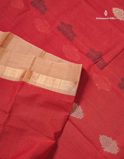 Handloom Pure Cotton Saree -  Mustard Yellow Colour Body With Contrast Black Border
