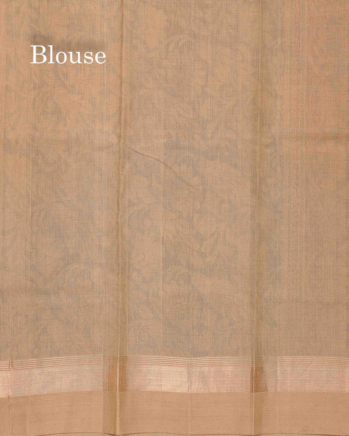 Handloom Pure Cotton Saree -  Mustard Yellow Colour Body With Contrast Black Border