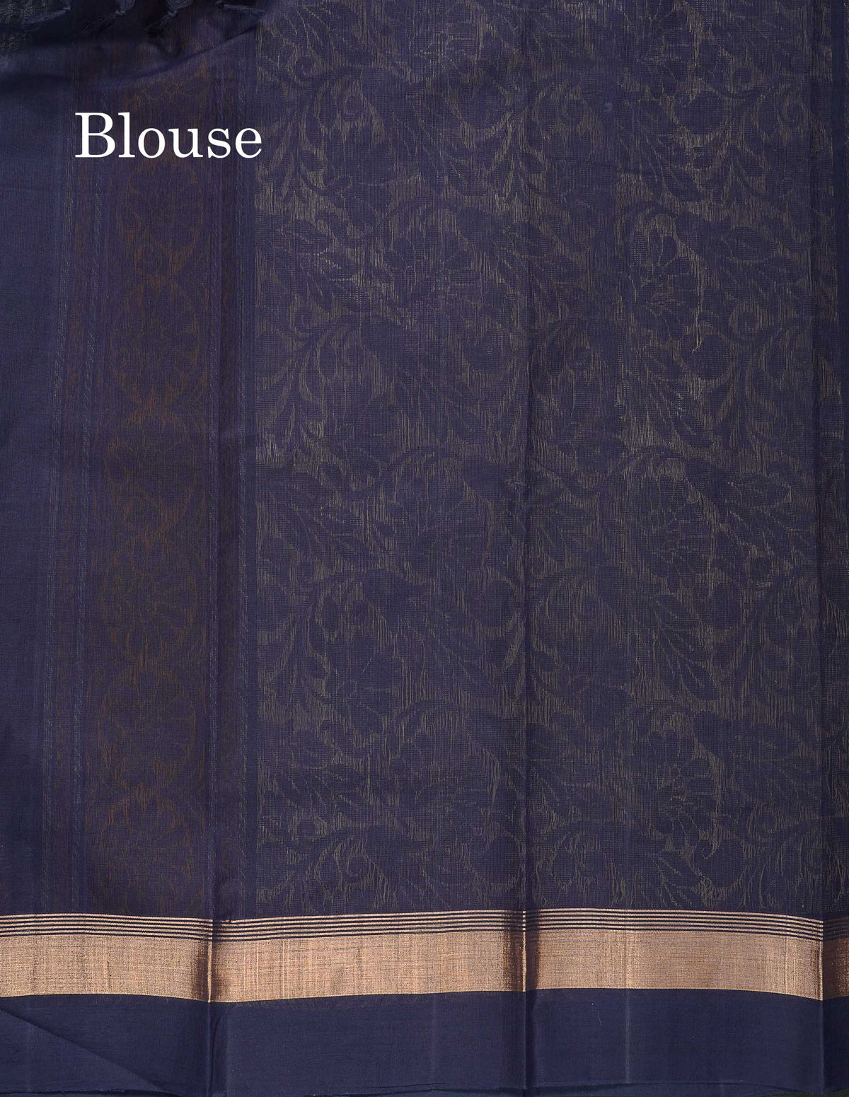 Handloom Pure Cotton Saree -  Mustard Yellow Colour Body With Contrast Black Border