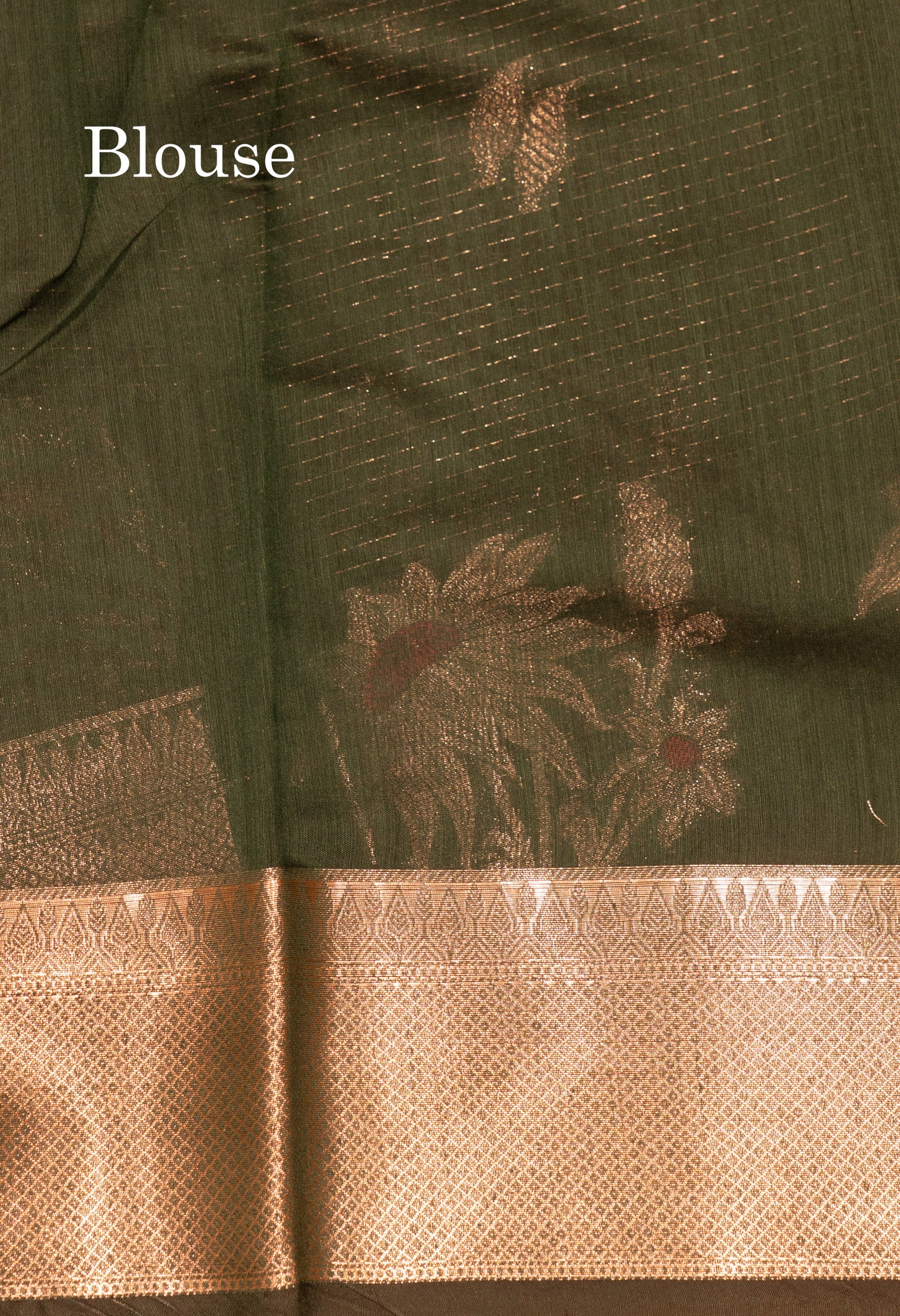 Beautiful Ramar Muga Silk Silver Zari Lines Saree With Fancy Meenawork Border
