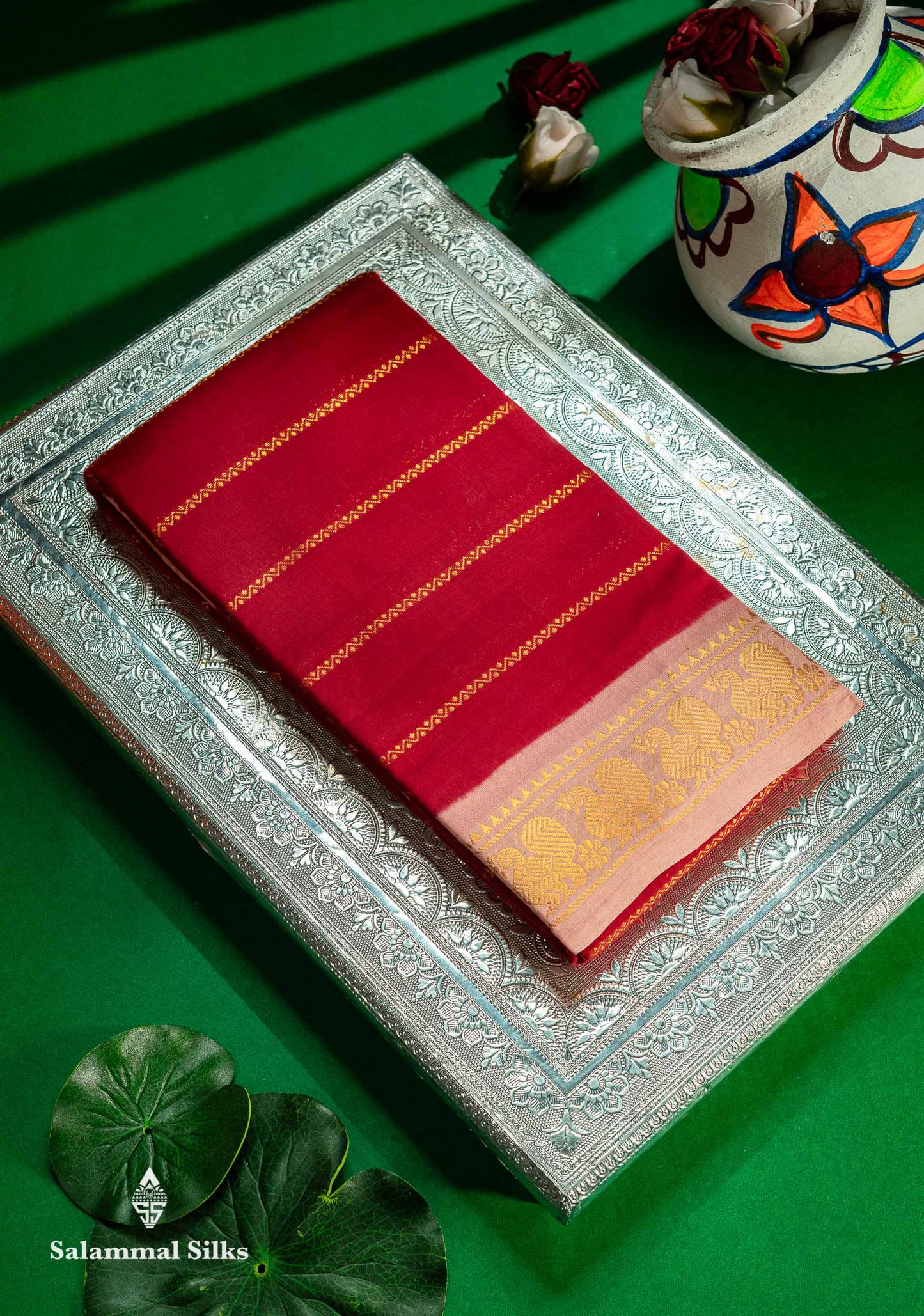 Beautiful Orange Pure Sungudi Cotton Saree With Contrast Baby Pink Traditional Small Border