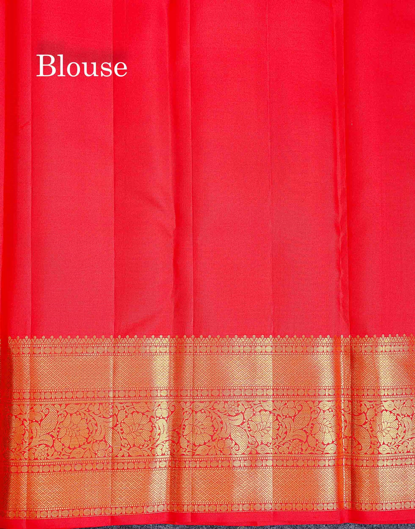 Bridal Pure Kanjivaram Silk Saree - Maroon Colour Body With Contrast Chilly Red Traditional Evening Morning Border
