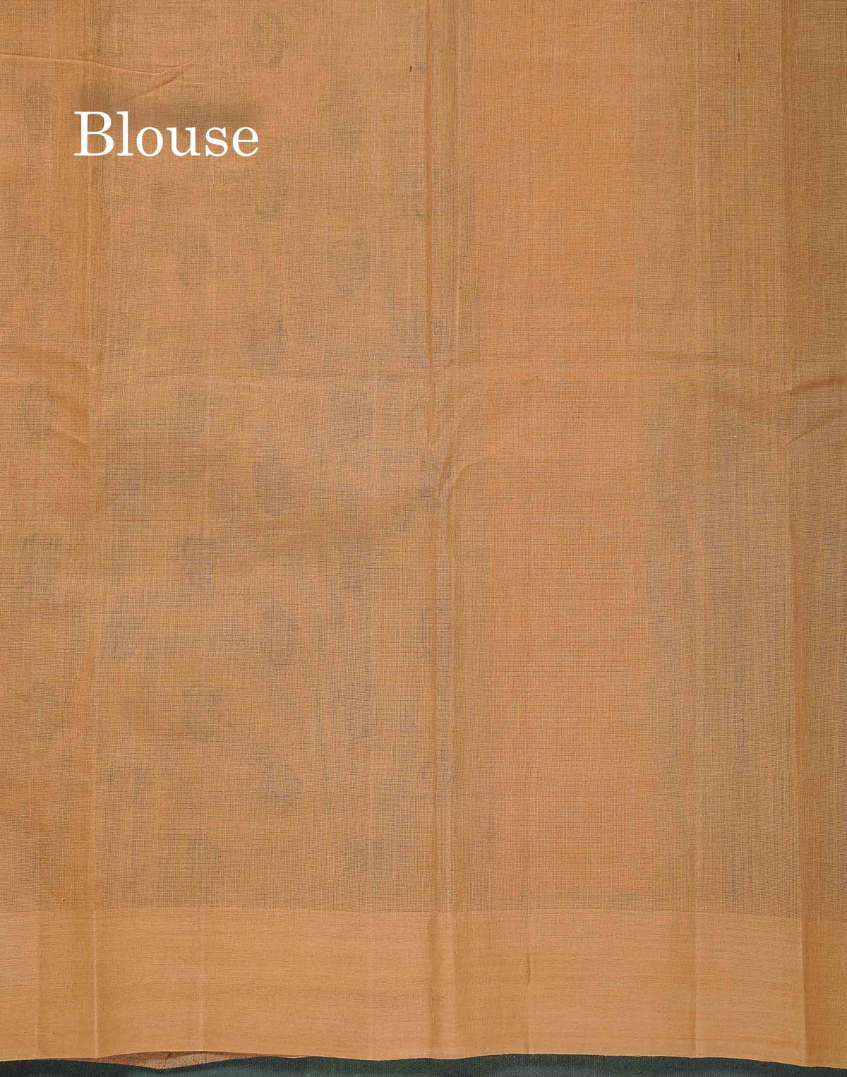 Handloom Pure Cotton Saree -  Brown Colour Body Thread Butta With Contrast Sandal Border