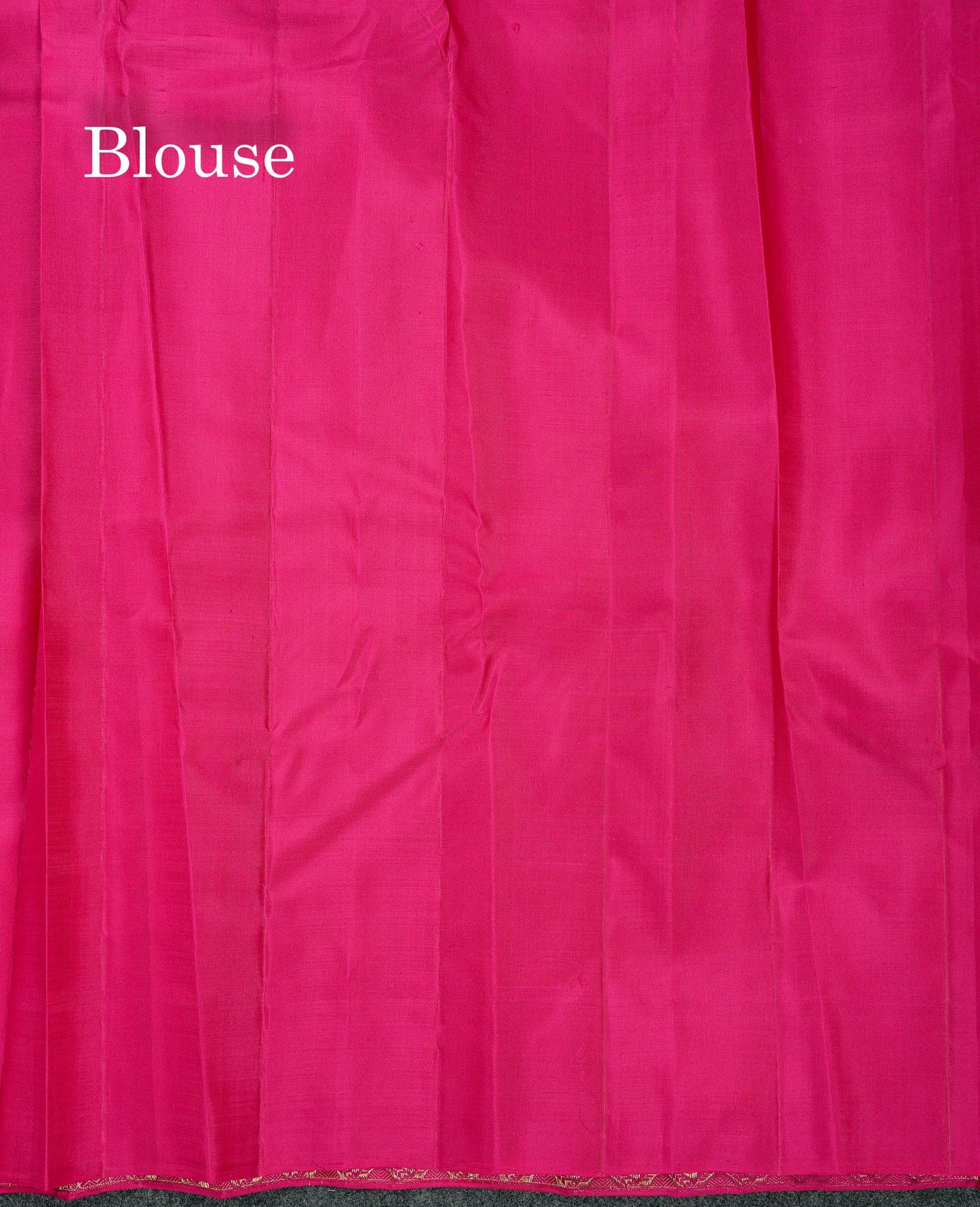 Beautiful Parrot Green Thread Work Butta Fancy Pure Kanjivaram Silk Saree With Contrast Pink Blouse
