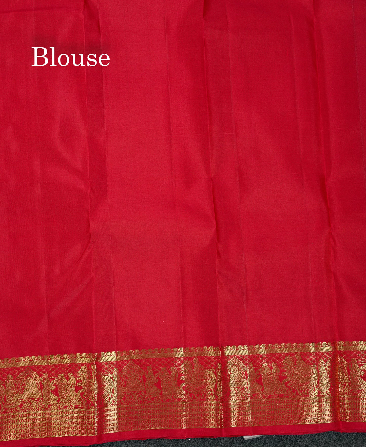 Beautiful Maroon Pure Kanjivaram Silk Saree With Contrast Chilly Red Traditional Pallaku Border