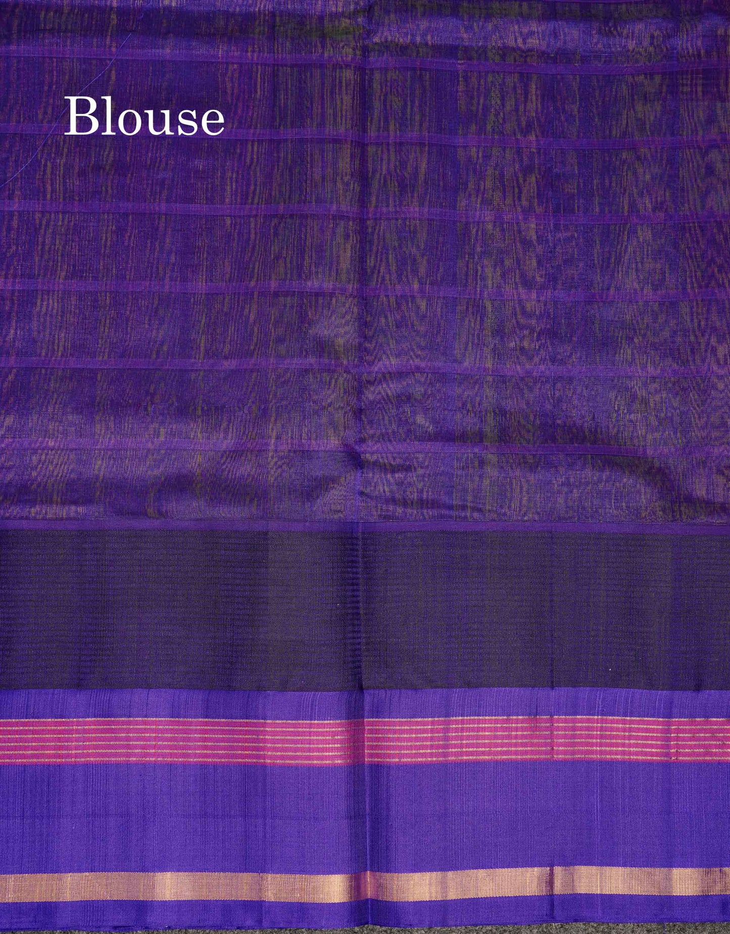 Beautiful Dual Tone Pinkish Peach Checks With Butta Silk Cotton Saree With Contrast Bottle Green Traditional Temple & Gap Border