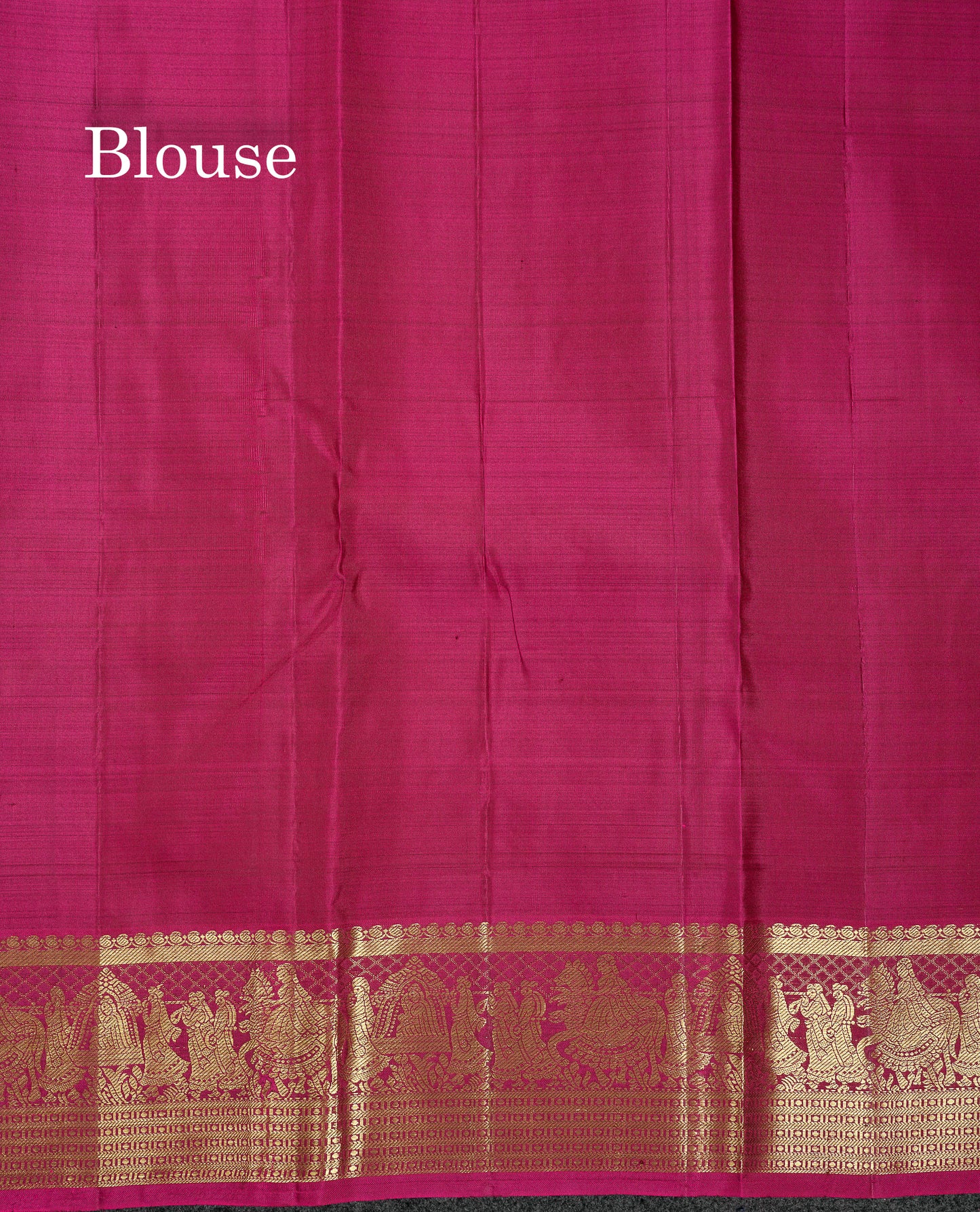 Beautiful Maroon Pure Kanjivaram Silk Saree With Contrast Chilly Red Traditional Pallaku Border