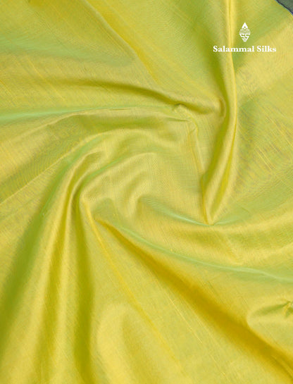 Beautiful Dual Tone Mathulir Green Pure Silk Cotton Saree With Contrast Pink Traditional Menakari Work Border