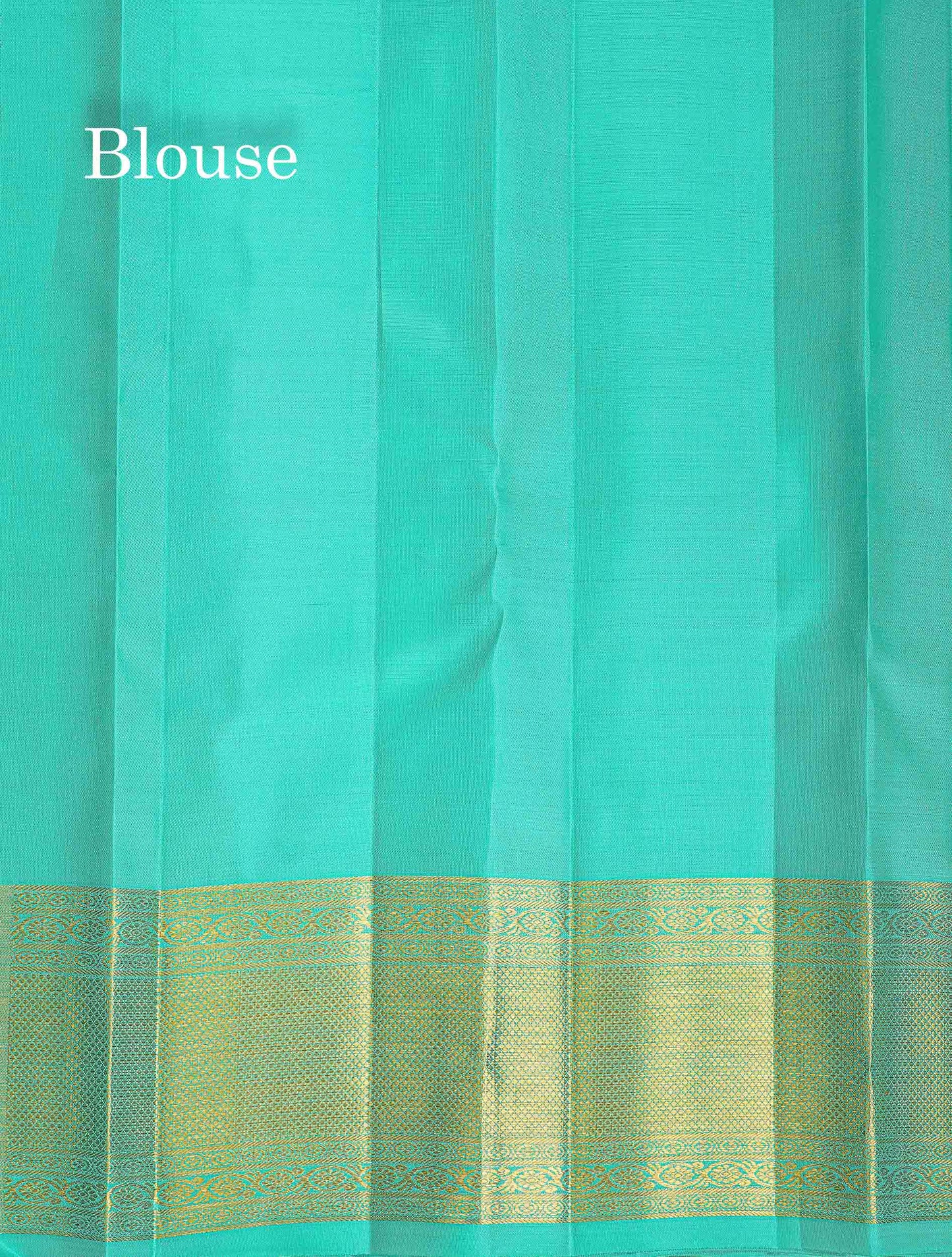 Korvai 2G Zari Kanjivaram Silk Saree - Dark Maroon Colour Body With Contrast Rexona Green Border