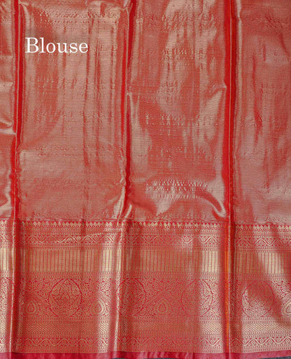 Bridal Semi Silk Saree - Light Green Colour Body Tissue With Contrast Maroon Evening Morning Border