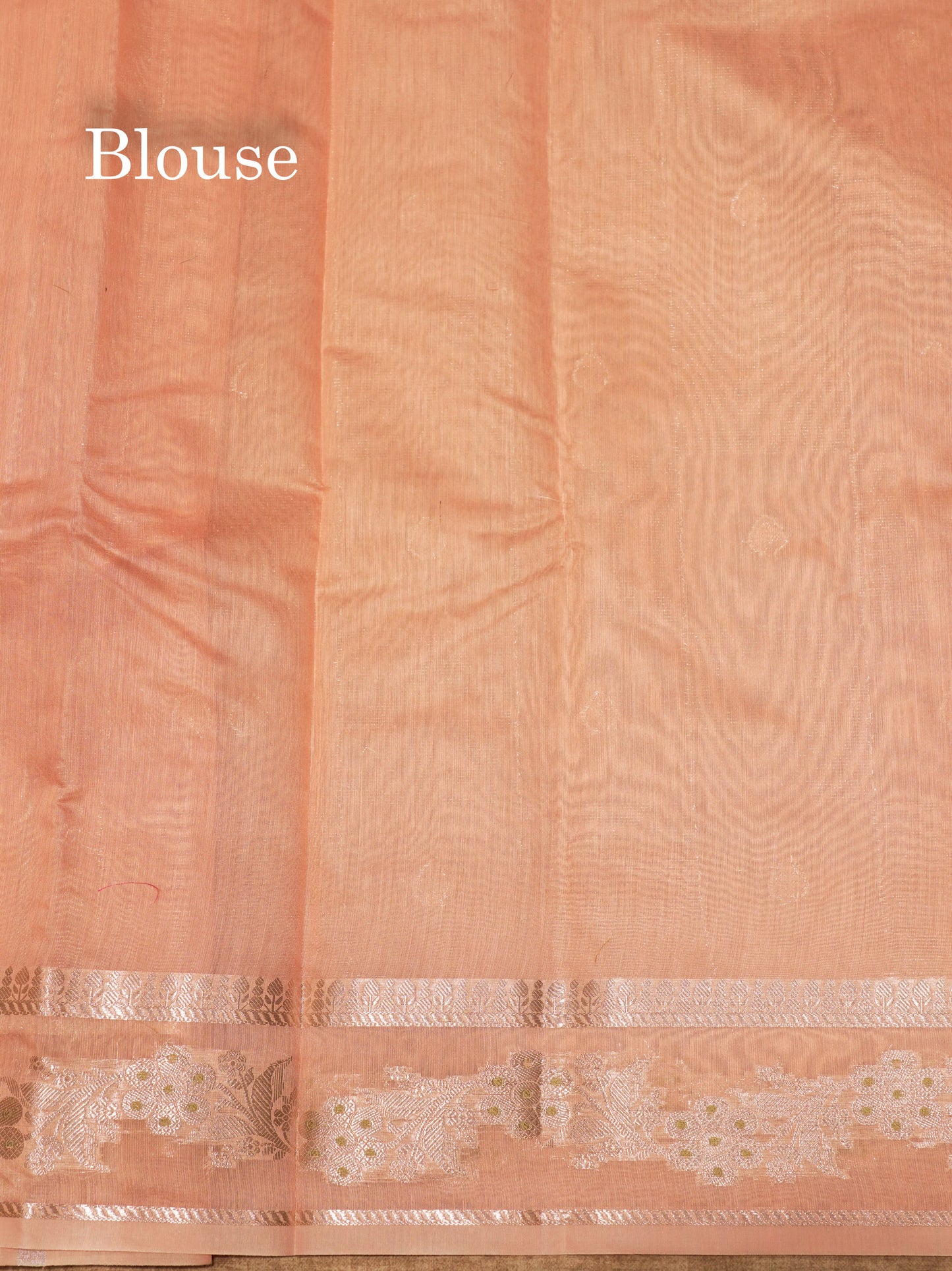 Pastel Blue Colour Cotton Mix Saree With Silver Zari Menna Work Border