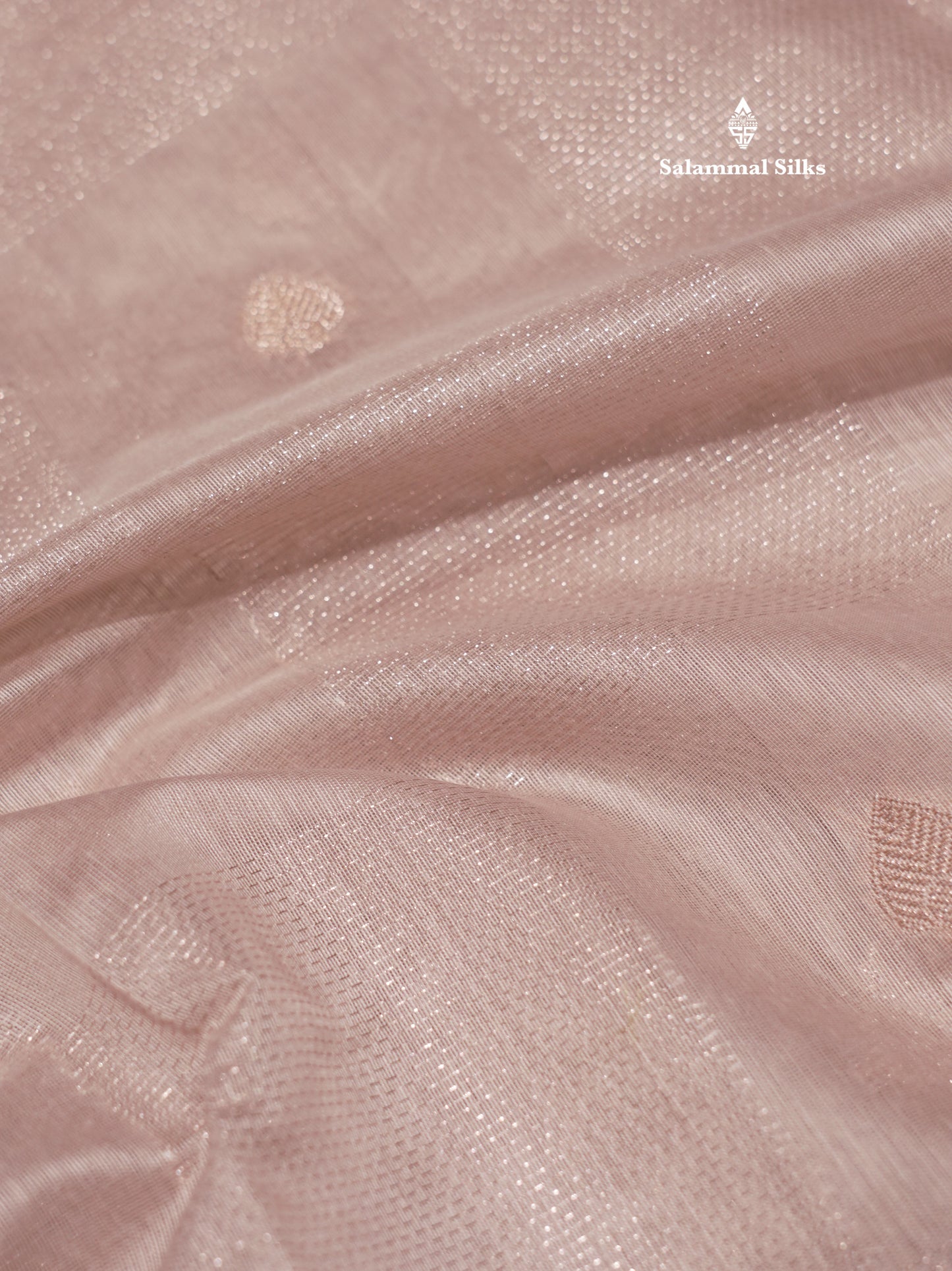 Pastel Blue Colour Cotton Mix Saree With Silver Zari Menna Work Border