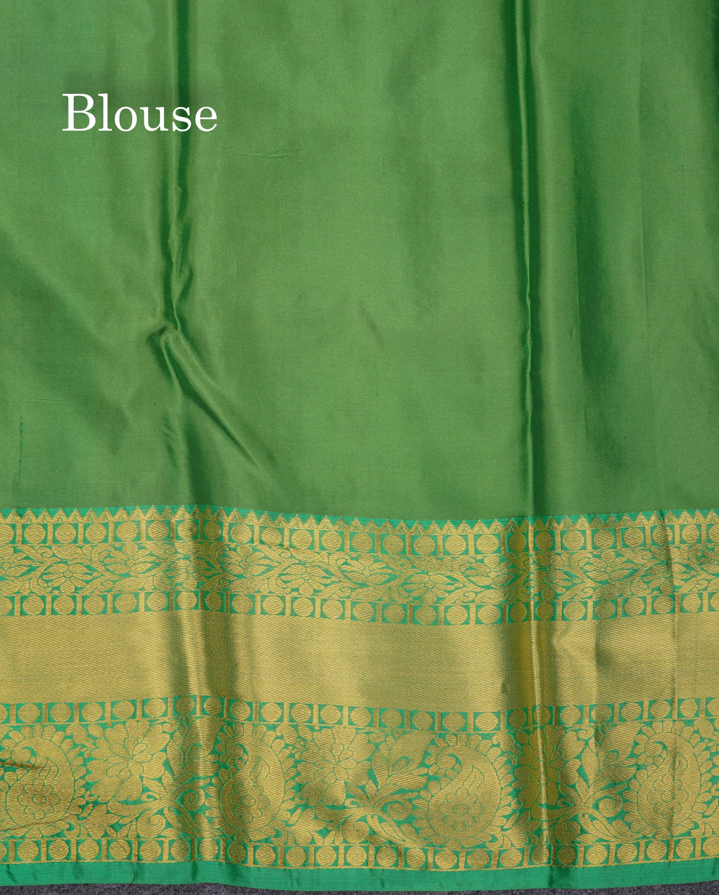 Baby Pink Bridal Pure Mix Kanjivaram Silk Saree With Contrast Green Traditional Border