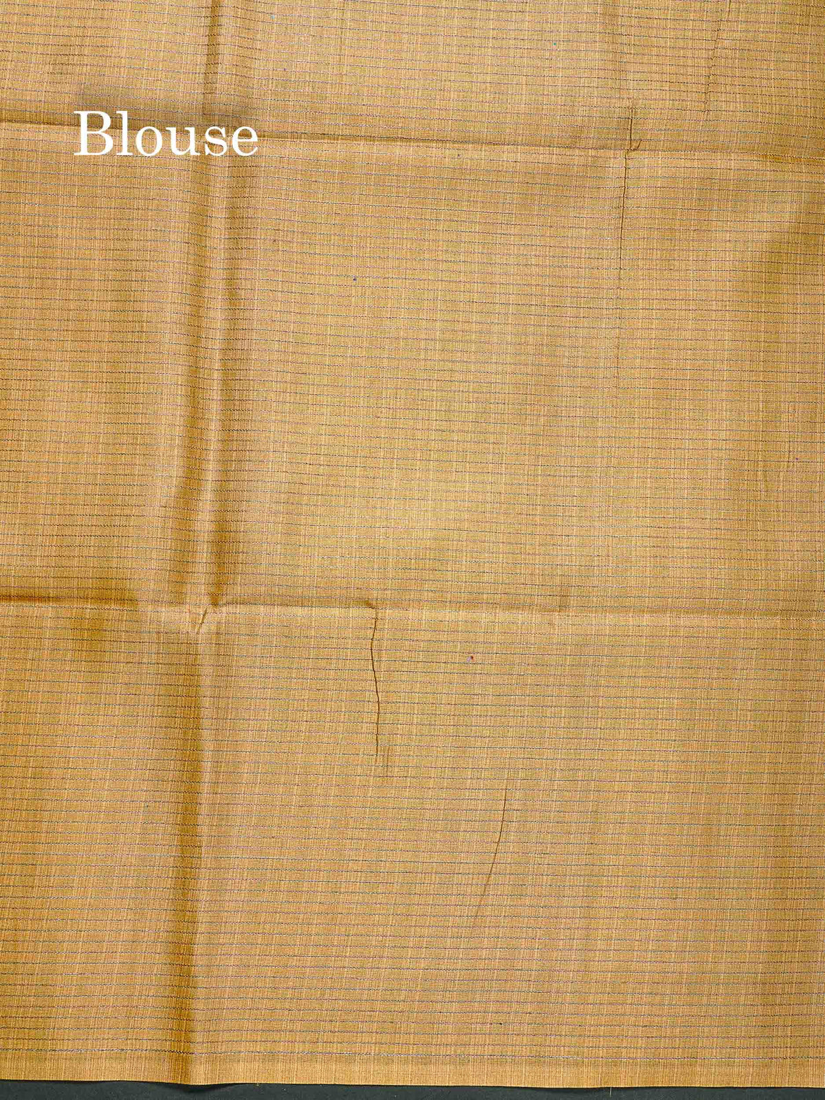 Semi Tussar Saree - Grey Colour Body With Contrast Light Mustard Yellow Blouse