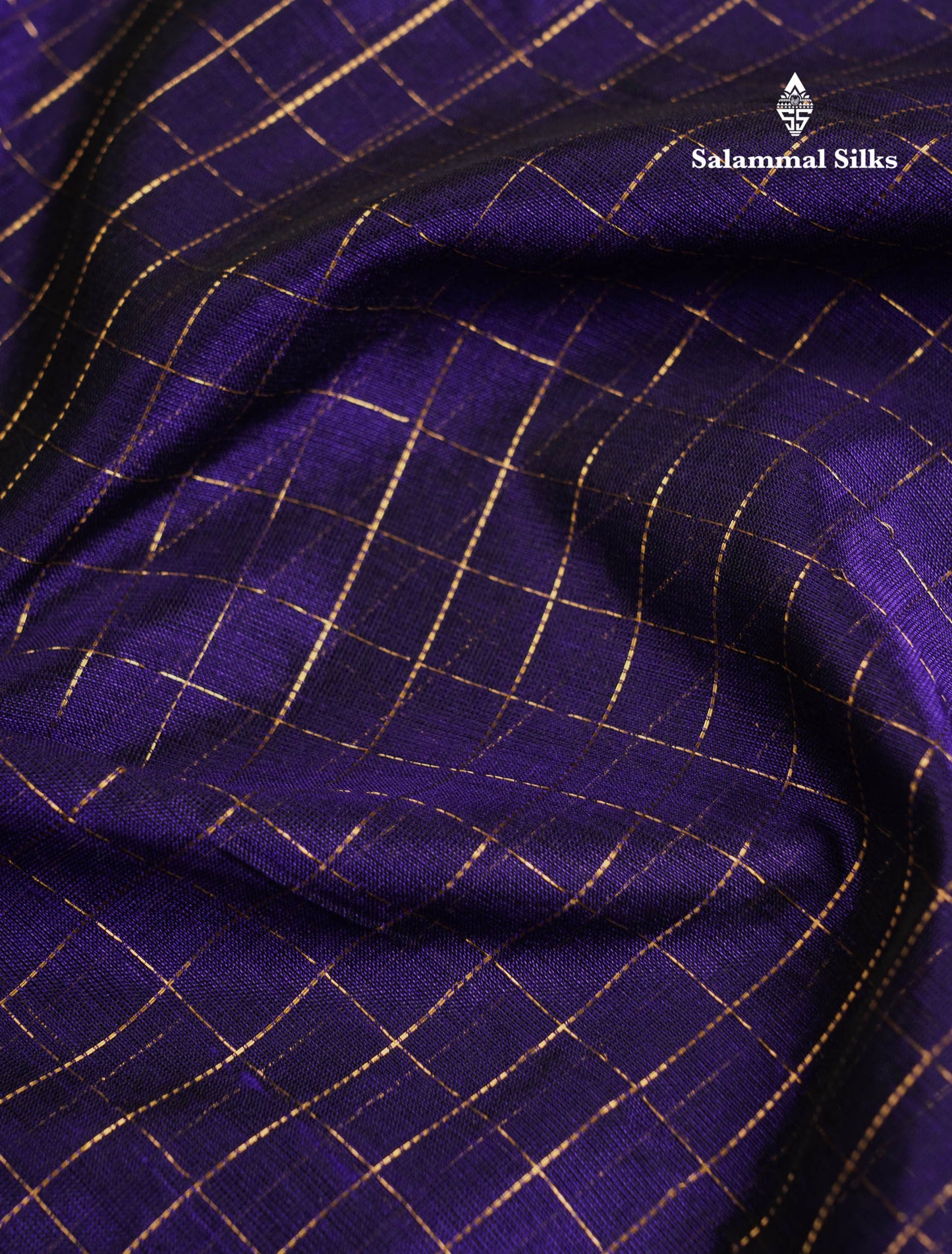 Beautiful Yellow Zari Checks Pure Silk Cotton Saree With Contrast Cream Traditional Gap Border
