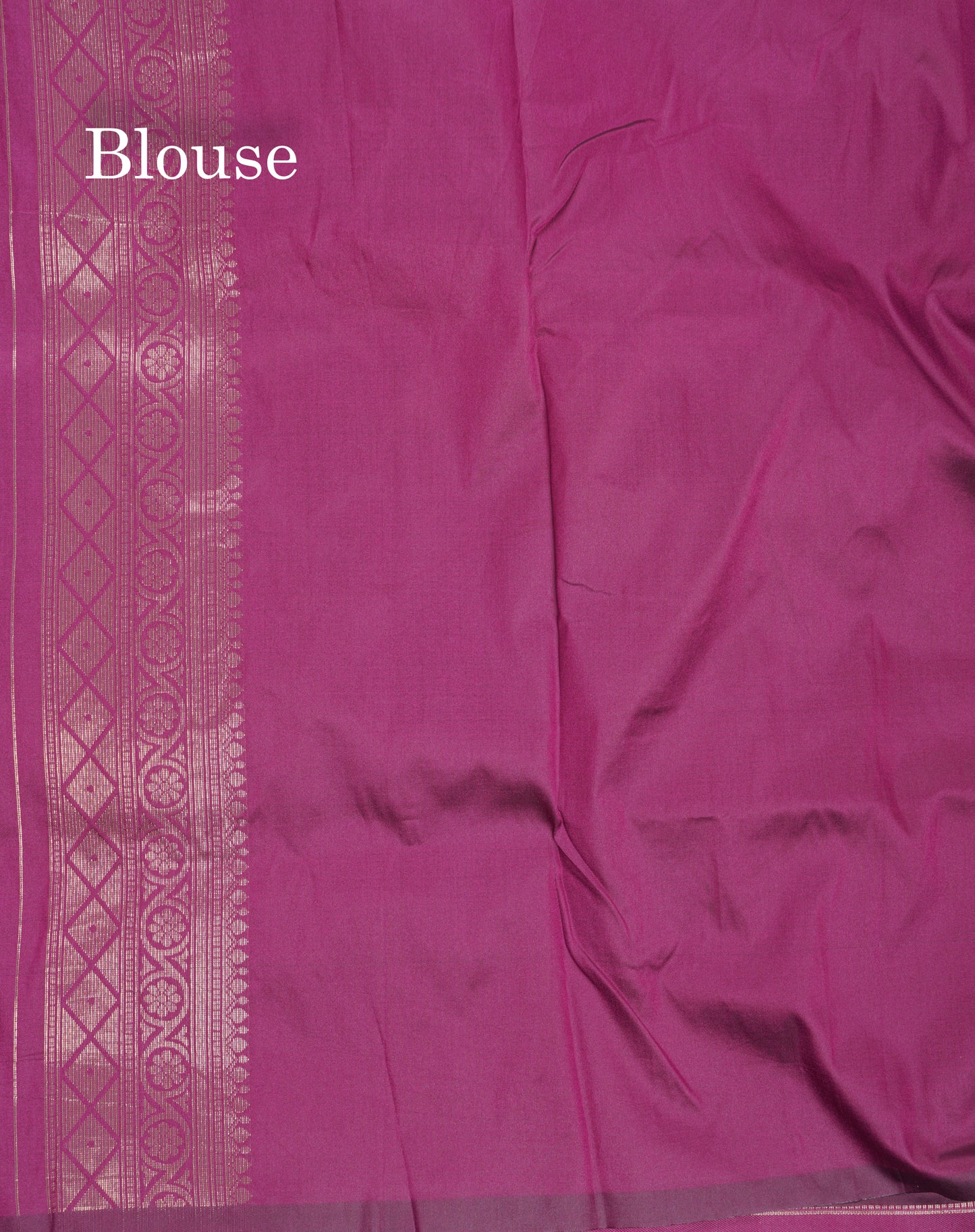 Beautiful Blue Ekkat Design Semi Silk Saree With Contrast Violet Fancy Border