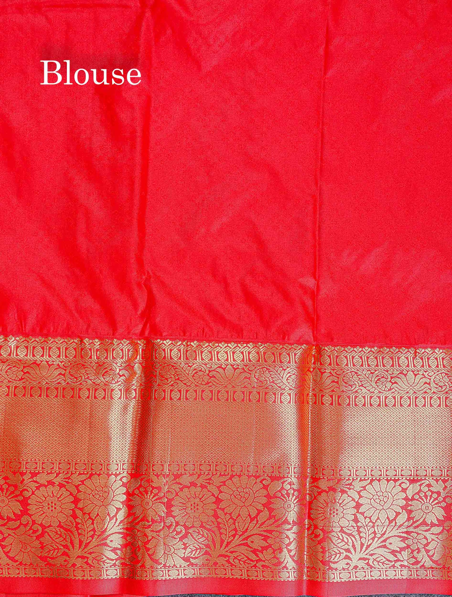 Bridal Semi Silk Saree - Rexona Green Colour Body With Contrast Chilly Red Traditional Evening Morning Border