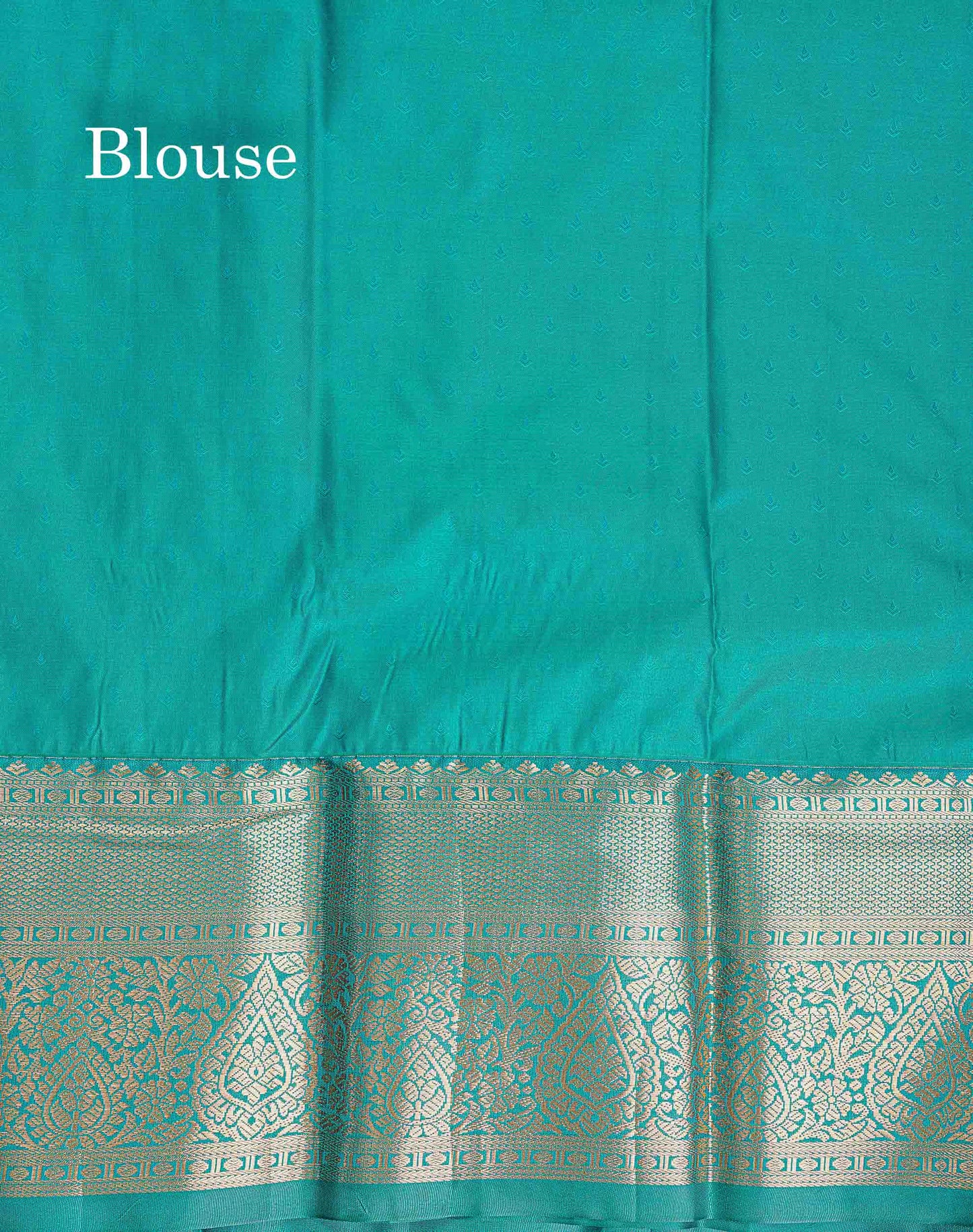 Bridal Semi Silk Saree - Peach Colour Body With Contrast Teal Green Traditional Evening Morning Border