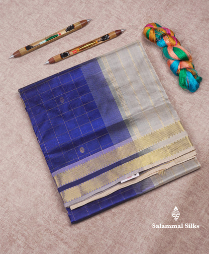Brown Colour Pure Silk Cotton Saree With Mustard Yellow Border