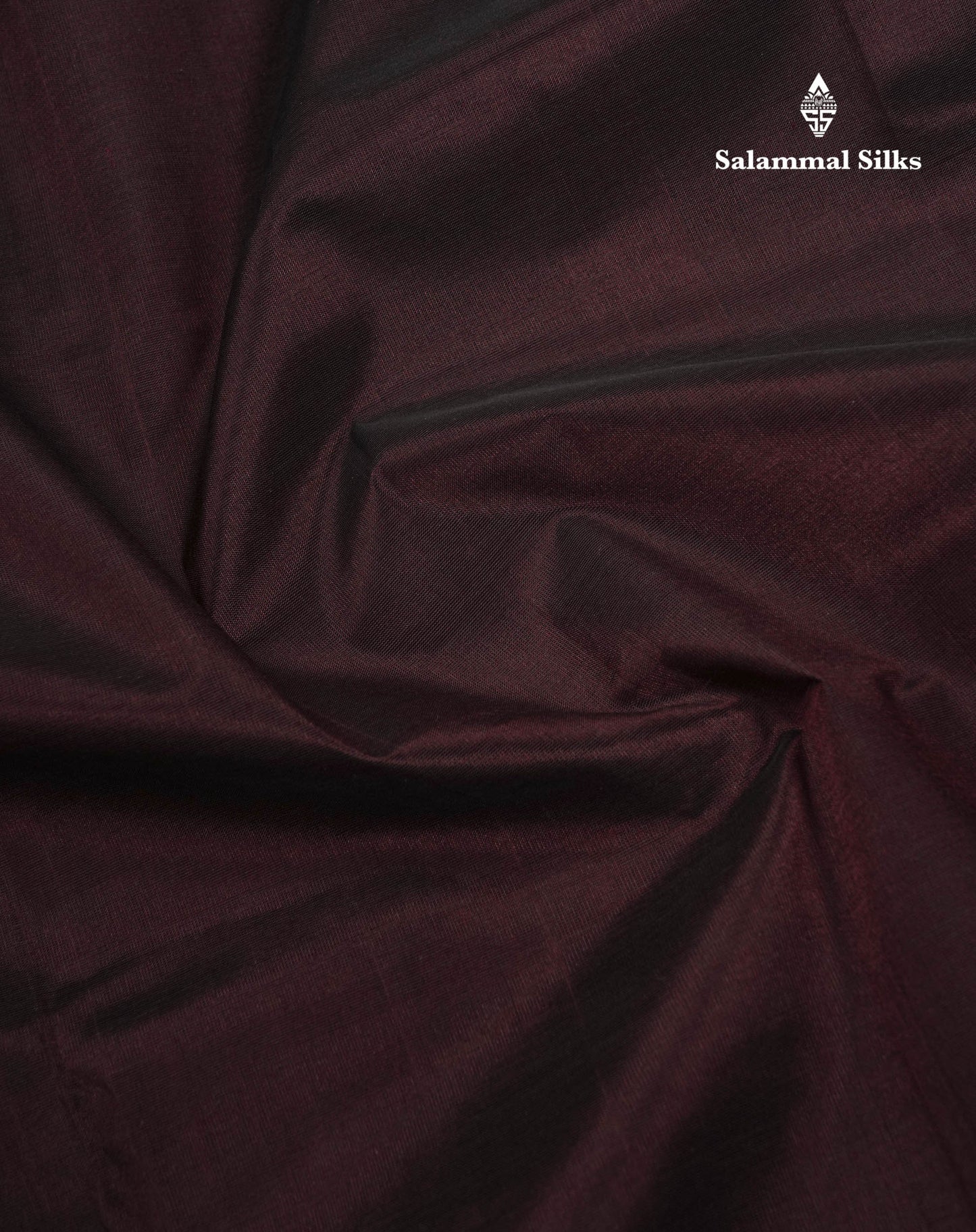 Beautiful Dark Brown Plain Pure Silk Cotton Saree With Contrast Pista Green Traditional Gap Border