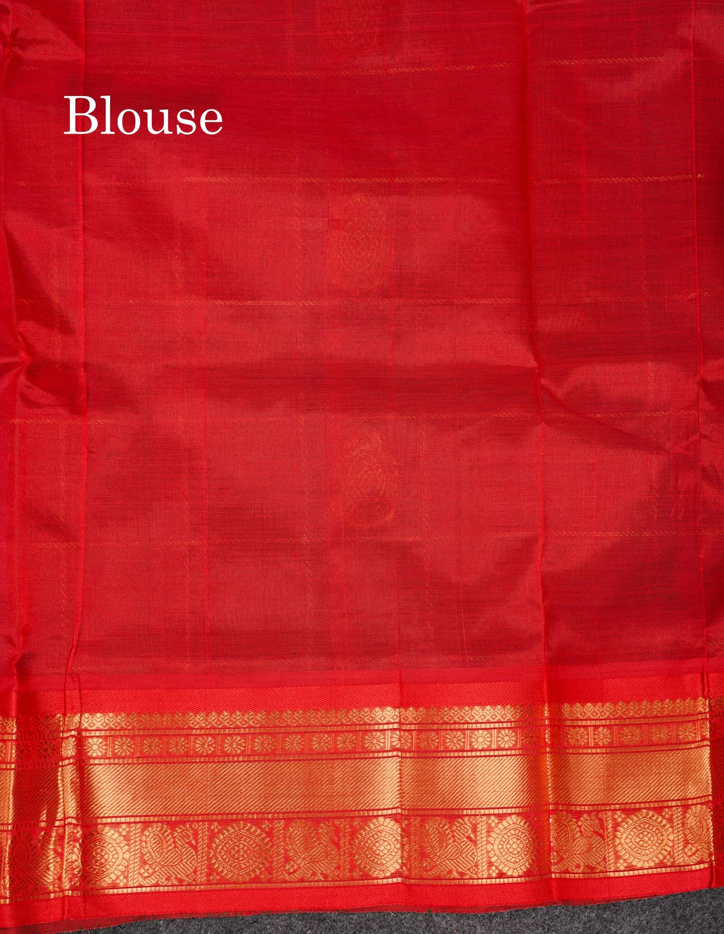 Beautiful Bottle Green Zari Checks Pure Silk Cotton Saree With Contrast Dual Tone Red Traditional Border