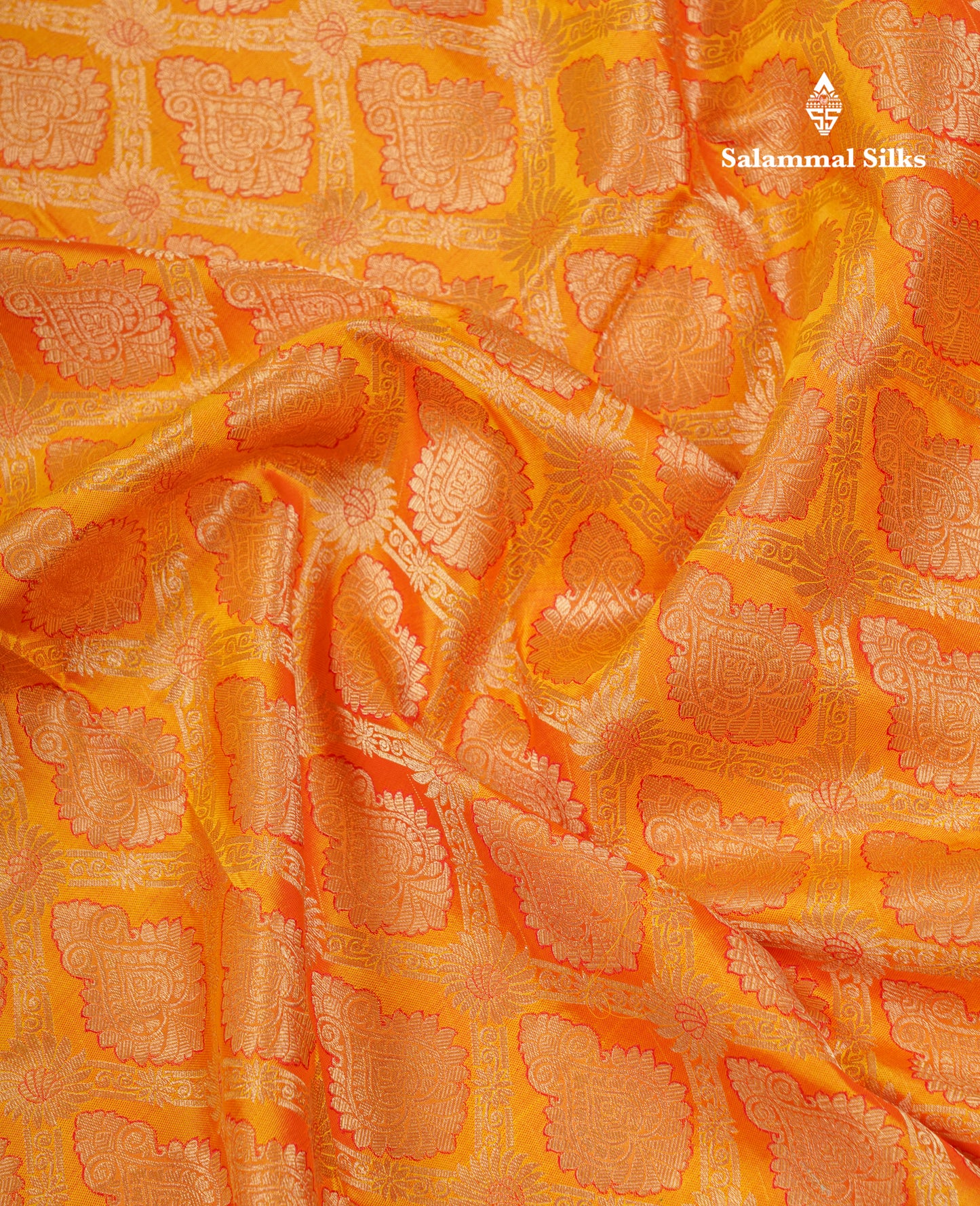 Beautiful Mango Yellow Bridal Pure Kanjivaram Silk Saree With Contrast Pink Border