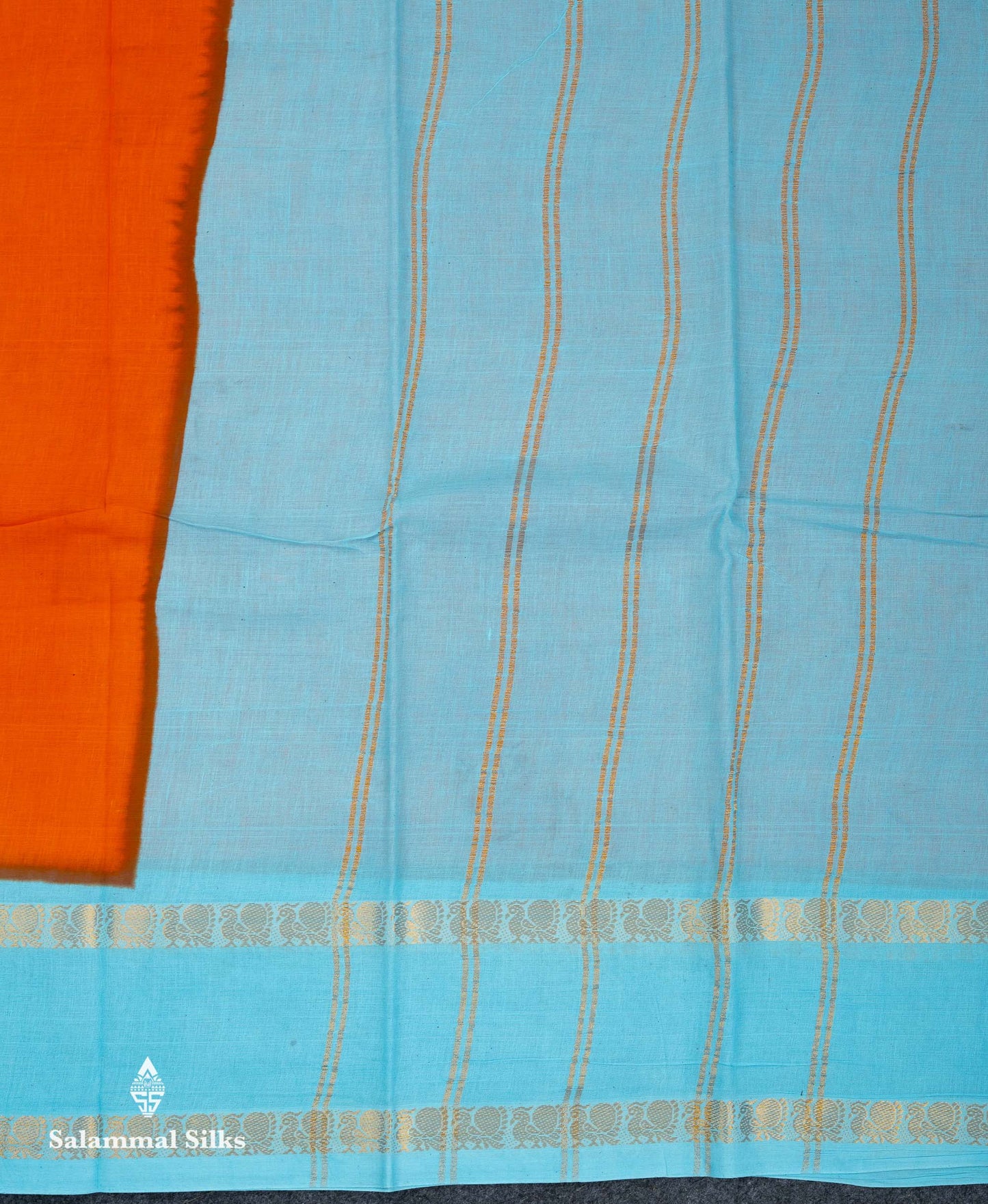 Beautiful Mustard Yellow Sungudi Cotton Saree With Contrast Dark Bottle Green Traditional Gap Border