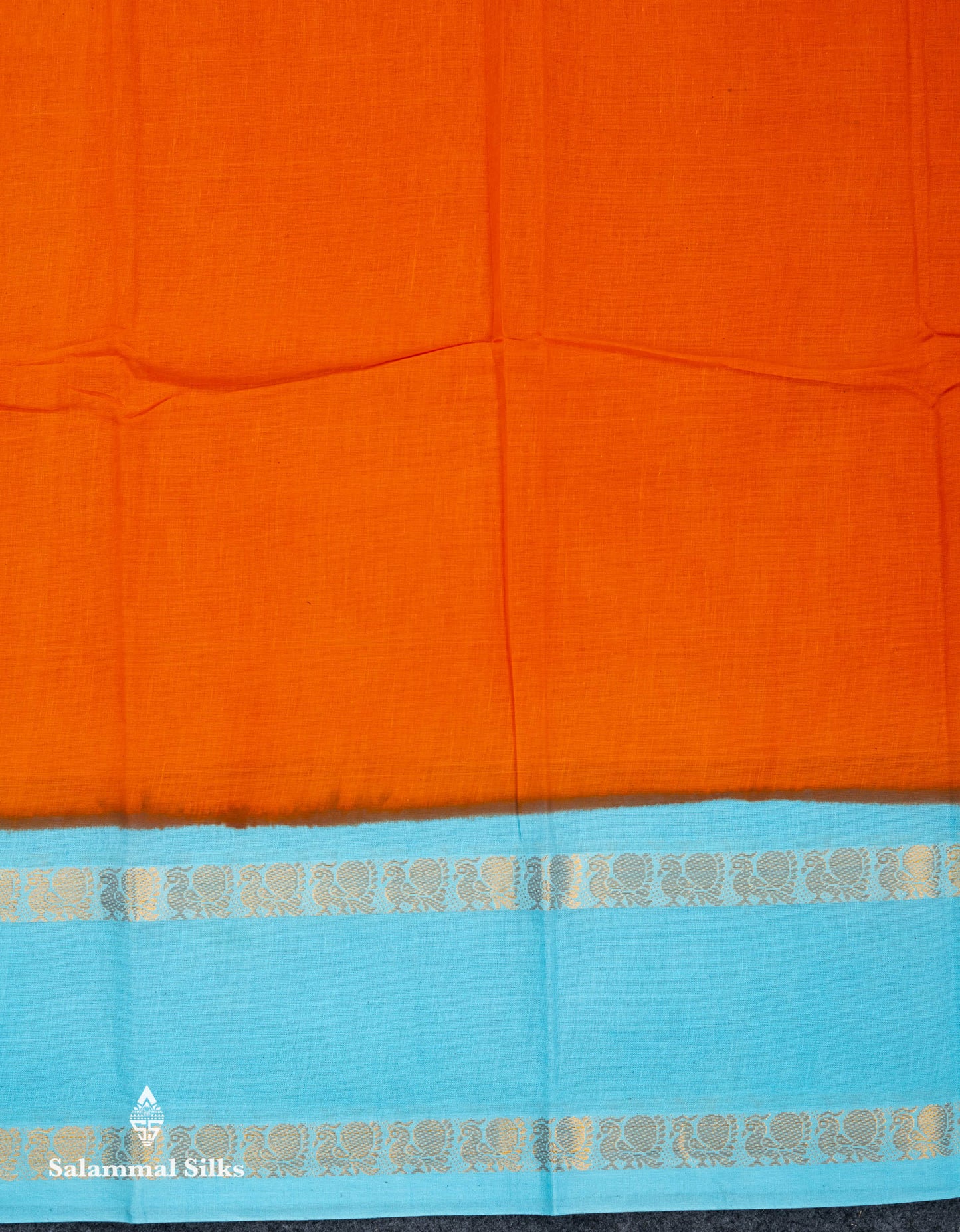 Beautiful Mustard Yellow Sungudi Cotton Saree With Contrast Dark Bottle Green Traditional Gap Border