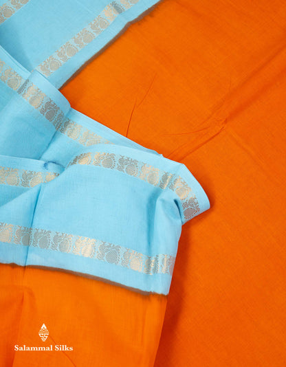 Beautiful Mustard Yellow Sungudi Cotton Saree With Contrast Dark Bottle Green Traditional Gap Border