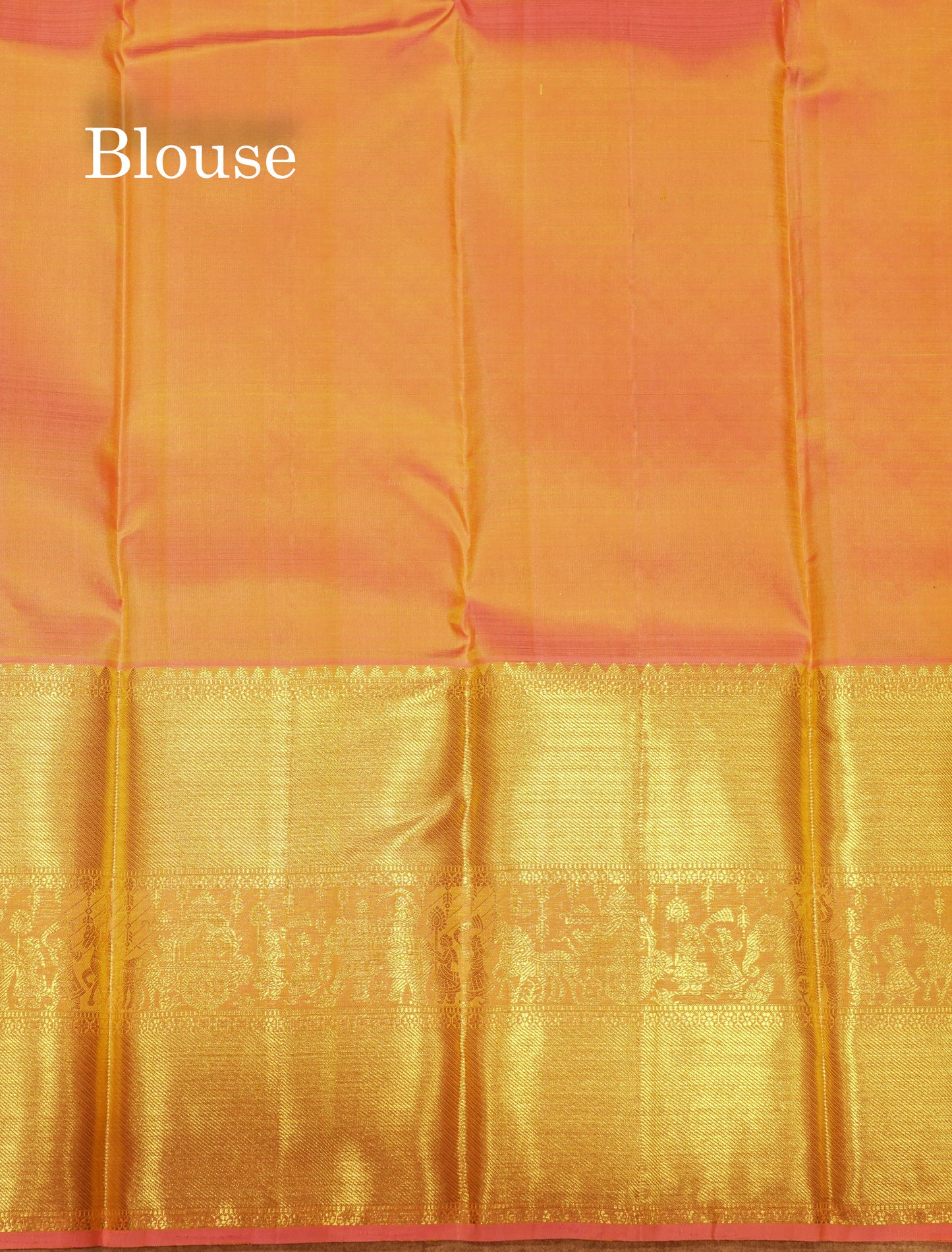 Mustard Yellow Colour Pure Kanjivaram Silk Saree with Pallakku Border
