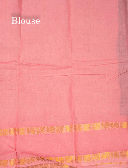 Beautiful Mustard Yellow Sungudi Cotton Saree With Contrast Dark Bottle Green Traditional Gap Border